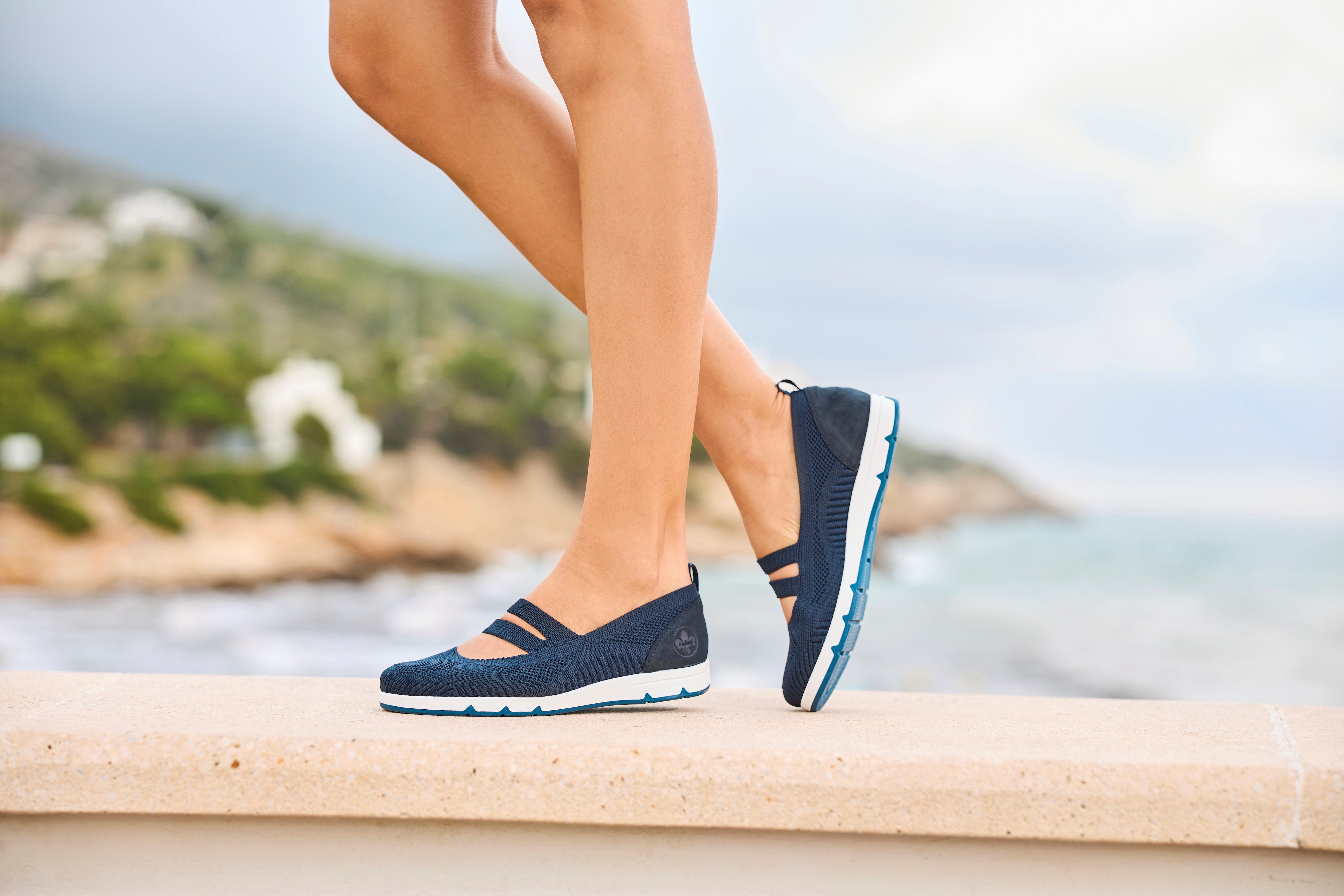Rieker Riemchenballerina, Schlupfschuh, Halbschuh, Slip-on Sneaker günstig online kaufen