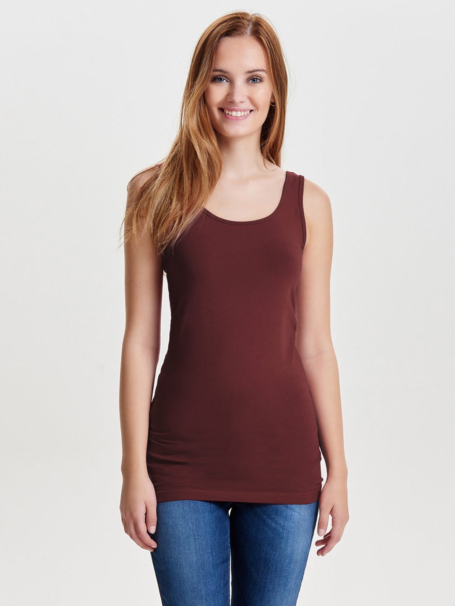 ONLY Tanktop Live Love (3-tlg) Lange Tops, elastische Baumwollqualität – Bild 5 von 5