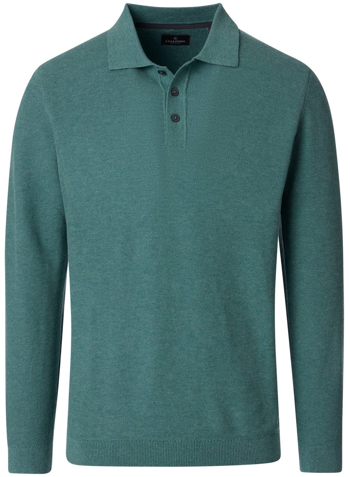 CASAMODA Langarm-Poloshirt