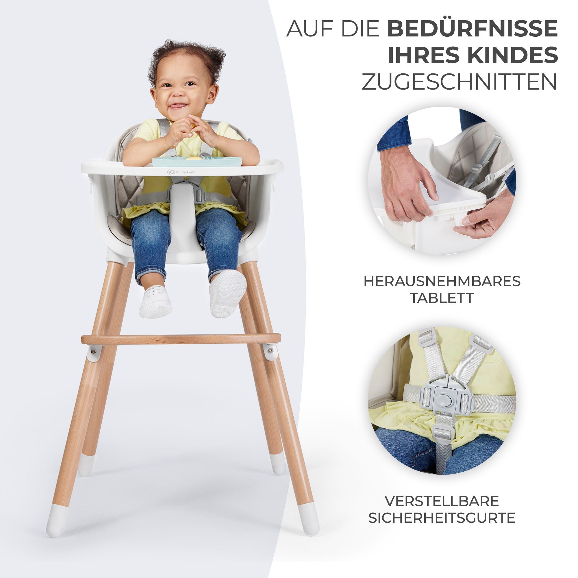 Kinderkraft Hochstuhl SIENNA