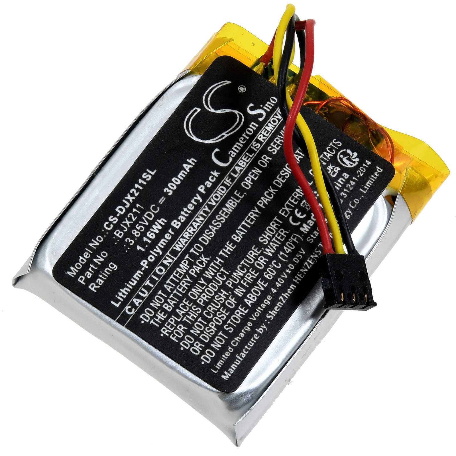 Powery Akku für DJI Typ BJX211 Akku 300 mAh (3.85 V)