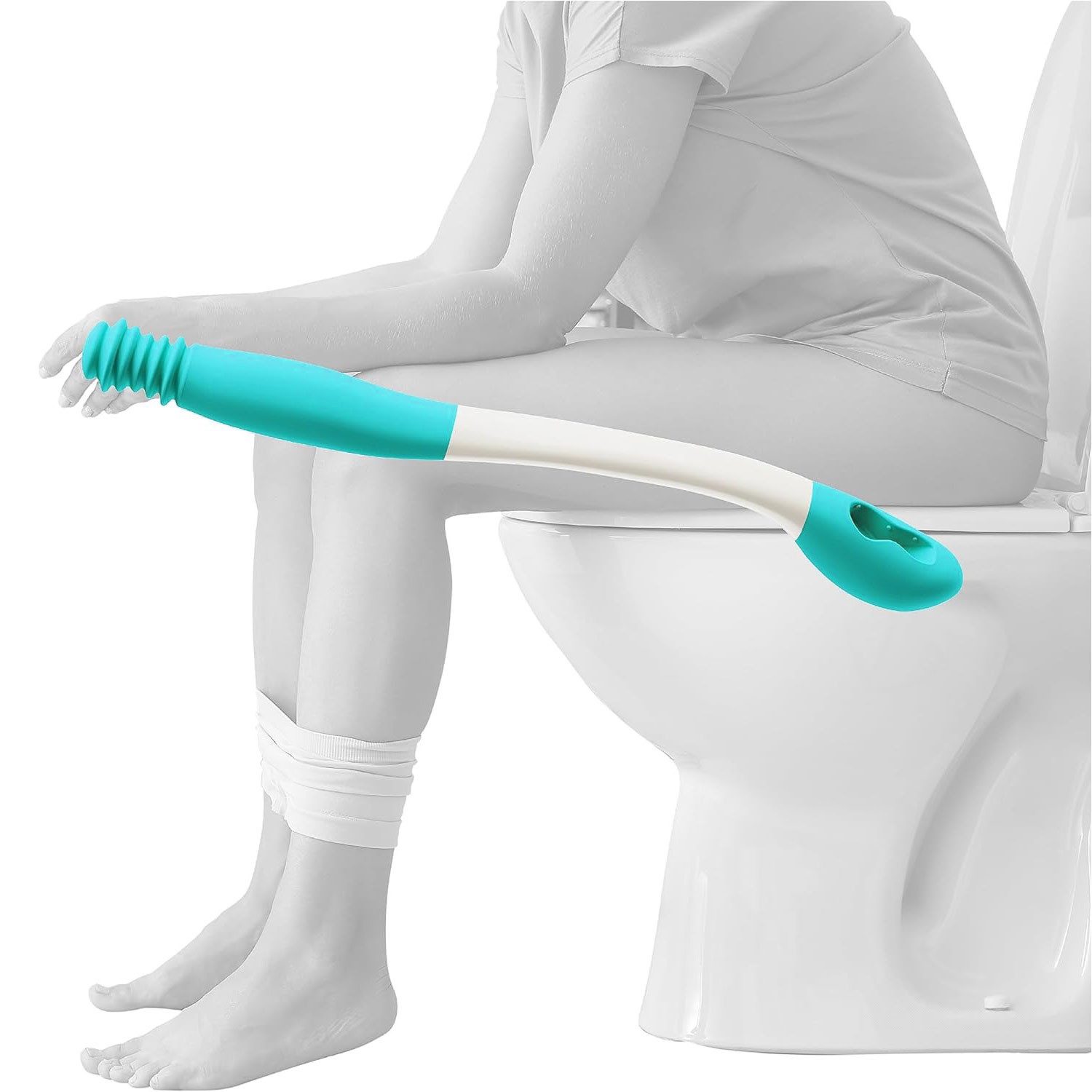 Haltegriff Toilettenhilfen zum Abwischen Des Gesäßes, WC-Hilfsmittel 38CM