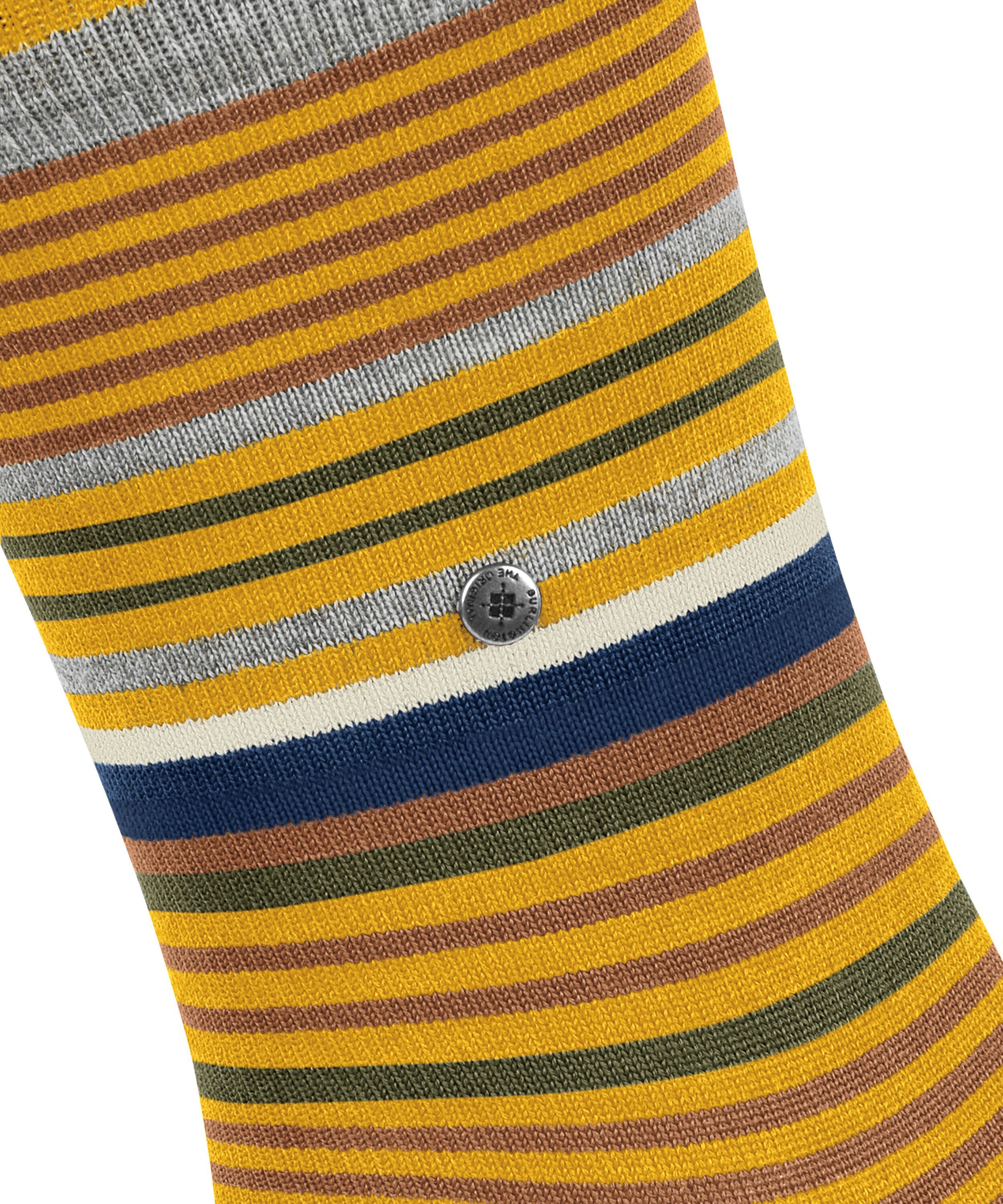 Burlington Socken Stripe (1-Paar) curry (1590)