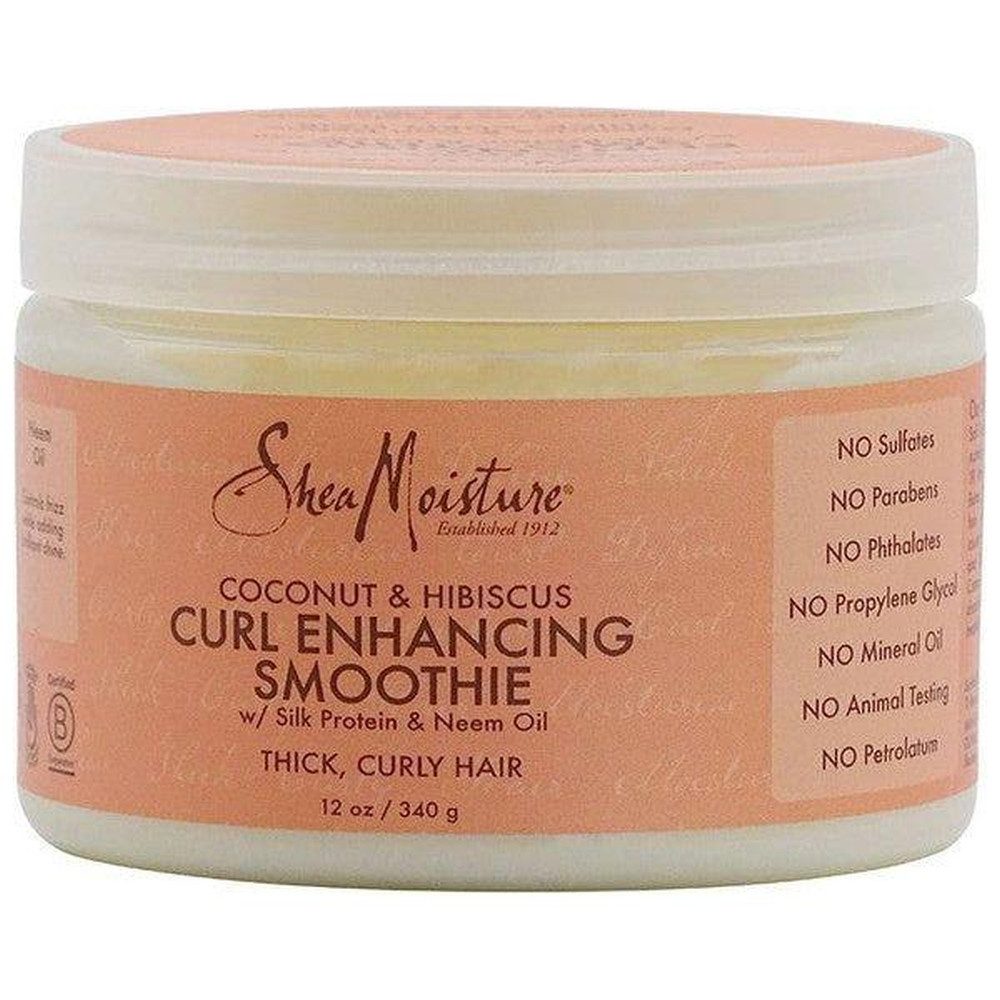 Shea Moisture Haarcreme Shea Moisture Coconut & Hibiscus Curl Enhancing Smoothie 340g