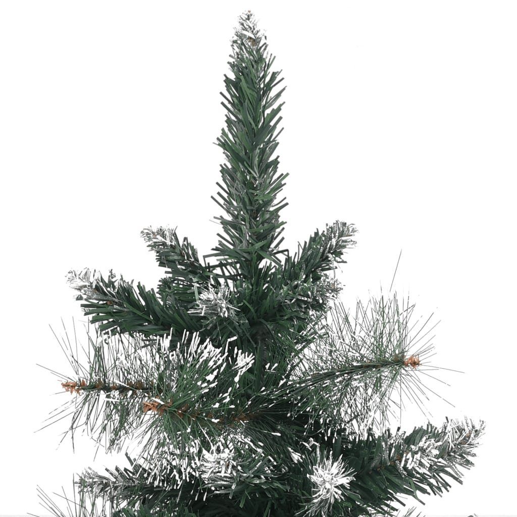 cm PVC Weihnachtsbaum vidaXL mit und Grün Weihnachtsbaum 60 Weiß Ständer Künstlicher Künstlicher