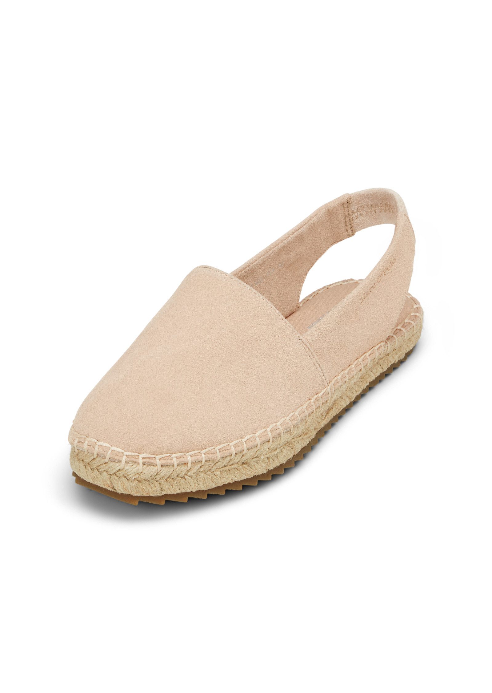 aus Suede-Ziegenleder Espadrille