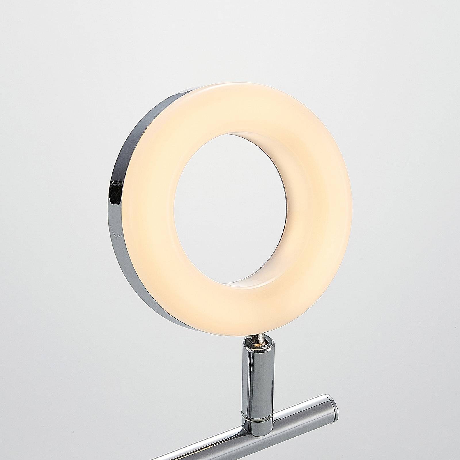 ELC European Lighting Circle LED Einbaustrahler inkl. Leuchtmittel Modern, LED-Leuchtmittel Stahl, fest flammig, 2 Tioklia, verbaut, chrom, warmweiß, Metall