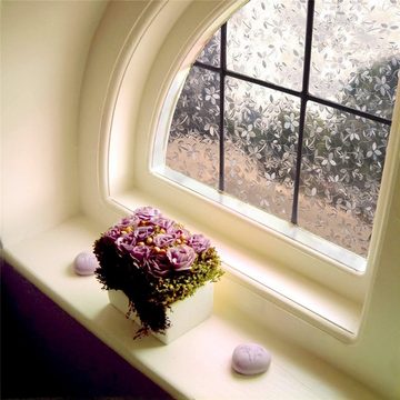 Fensterfolie Fensterfolie blickdicht selbstklebend, Sichtschutzfolie Fenster, klarer Himmel