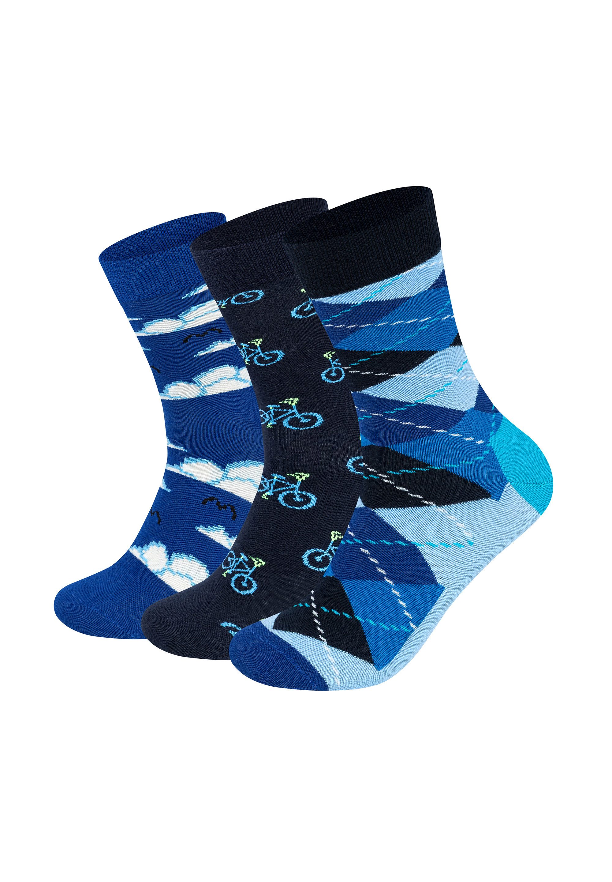 Happy Socks Basicsocken Argyle & Bike günstig online kaufen