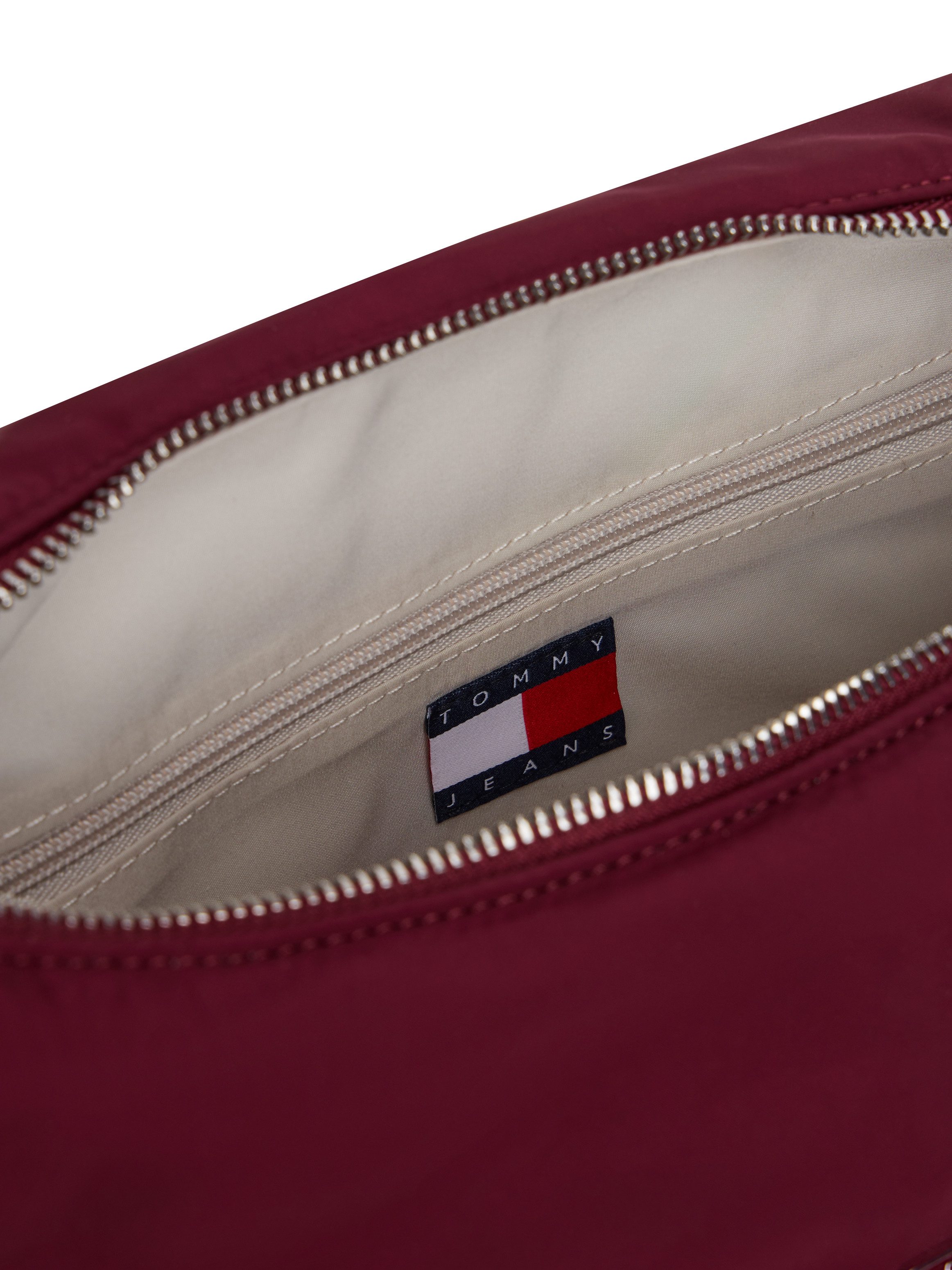 Tommy Jeans Hobo TJW URBAN NYLON HOBO, Damen Schultertasche, Minibag mit wertigem Logo-Emblem