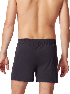 HUBER Boxershorts Herren Boxer Shorts hautnah Jerseyboxer Selection (Stück, 1-St) gerader Beinausschnitt