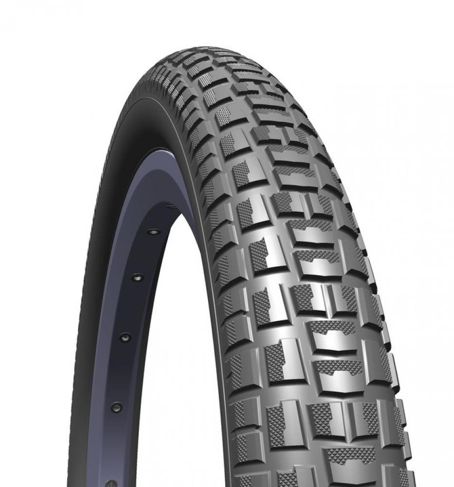 Mitas Fahrradreifen Mitas Nitro V89 Classic 22 BMX-Reifen 20x2.00" (52-406), schwarz, univ