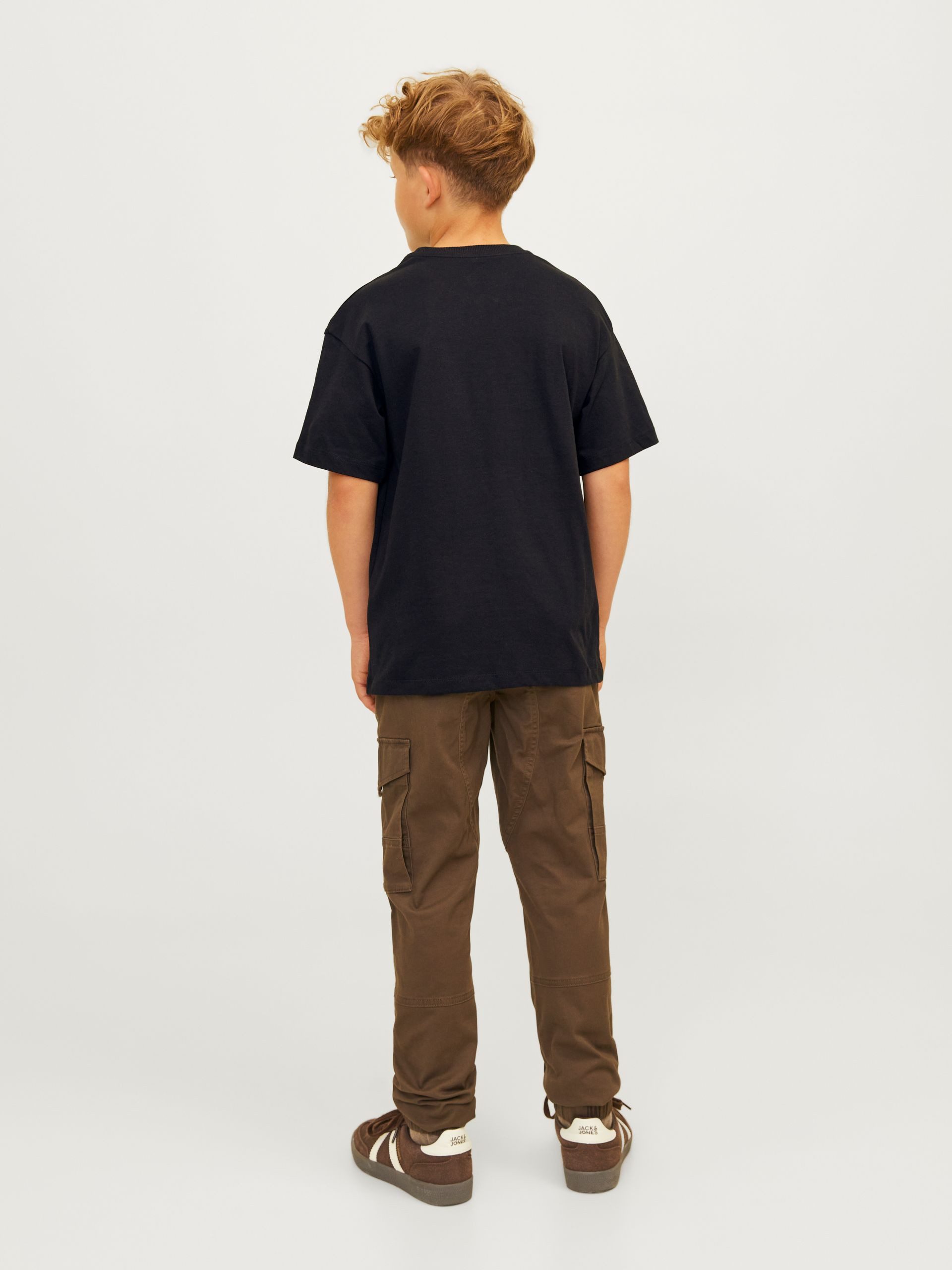 Jack & Jones Junior T-Shirt JJECALEB VARSITY TEE S/S O-NECK MNI – Bild 3 von 5
