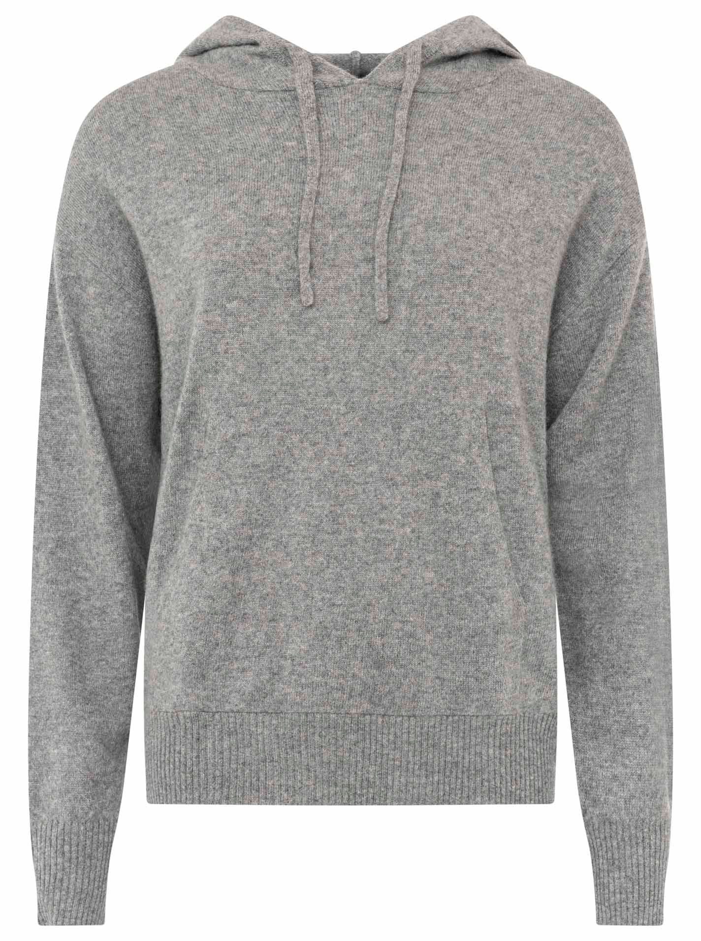 Zwillingsherz Hoodie 100% Kaschmir Cozy Hoodie