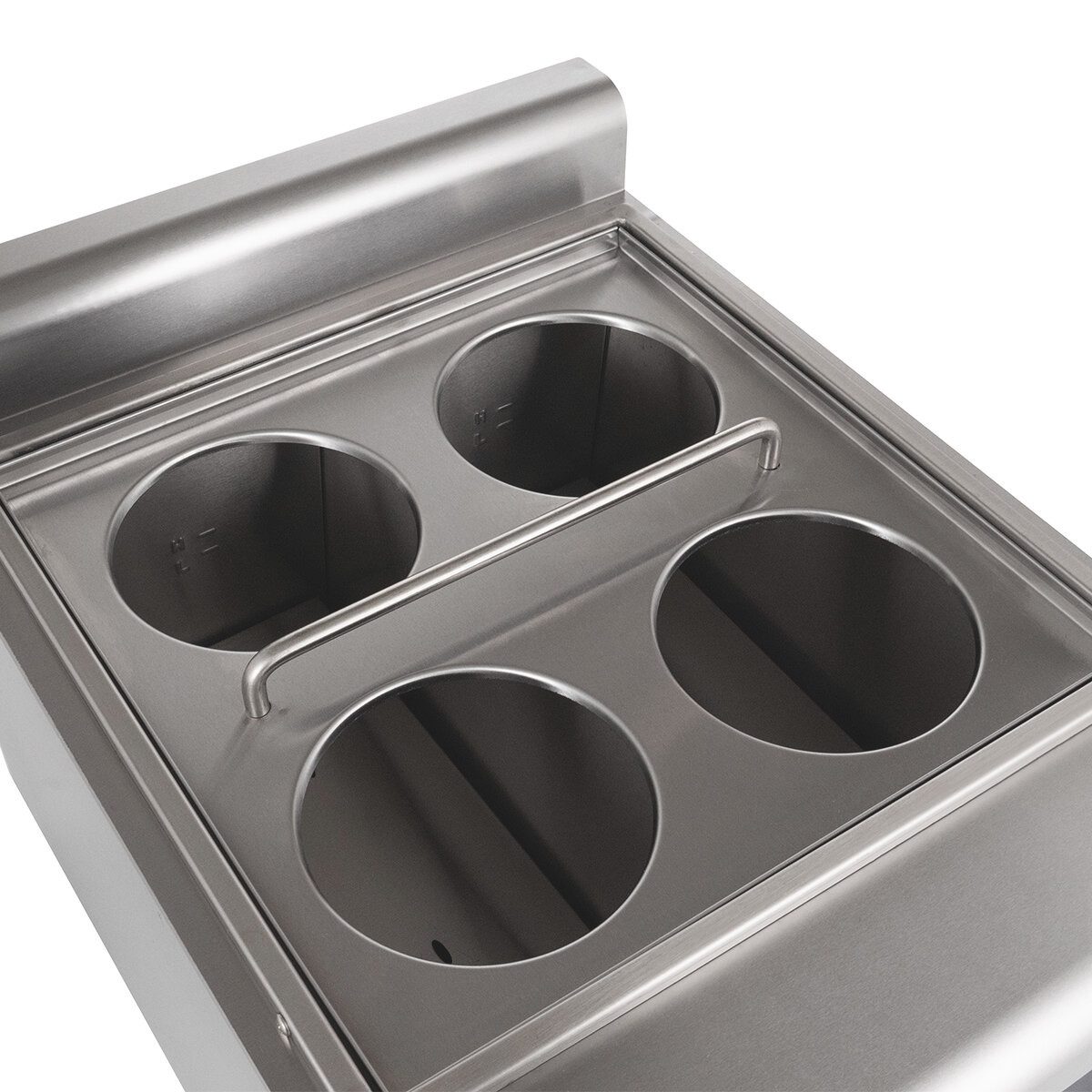 GastroHero Multikocher Elektrischer Nudelkocher 4 Siebe 16,5 L Kapazität Edelstahl, 3000 W – Bild 5 von 5