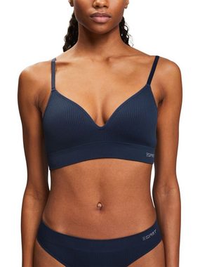 Esprit Bügelloser BH Logo-Bustier im nahtlosen Ripp-Design