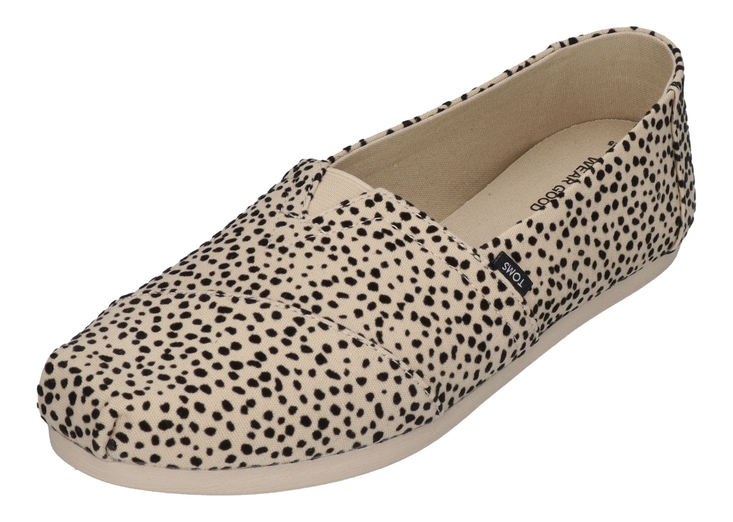 TOMS ALPARGATA 10020669 Espadrille Natural Mini Cheetah