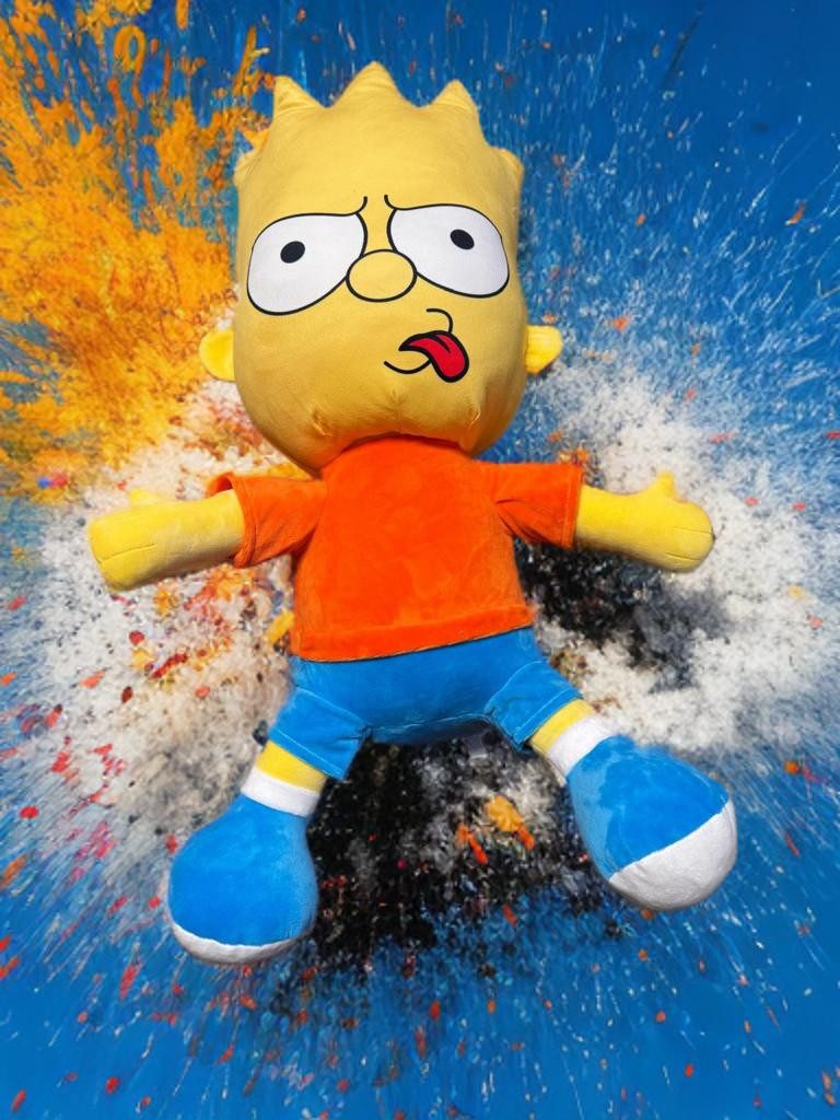 The Simpsons Kuscheltier The Simpsons Plüschtier Bart 39 cm – Kuscheltier für Kinder & Fans (Set, 1-St., Geschenk-Set), Große 39cm Plüschfigur,weich, hochwertig verarbeitet, Variante wählbar