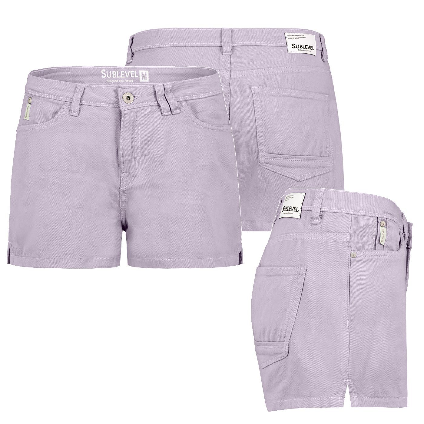SUBLEVEL Bermudas Damen Jeans Shorts Bermuda günstig online kaufen