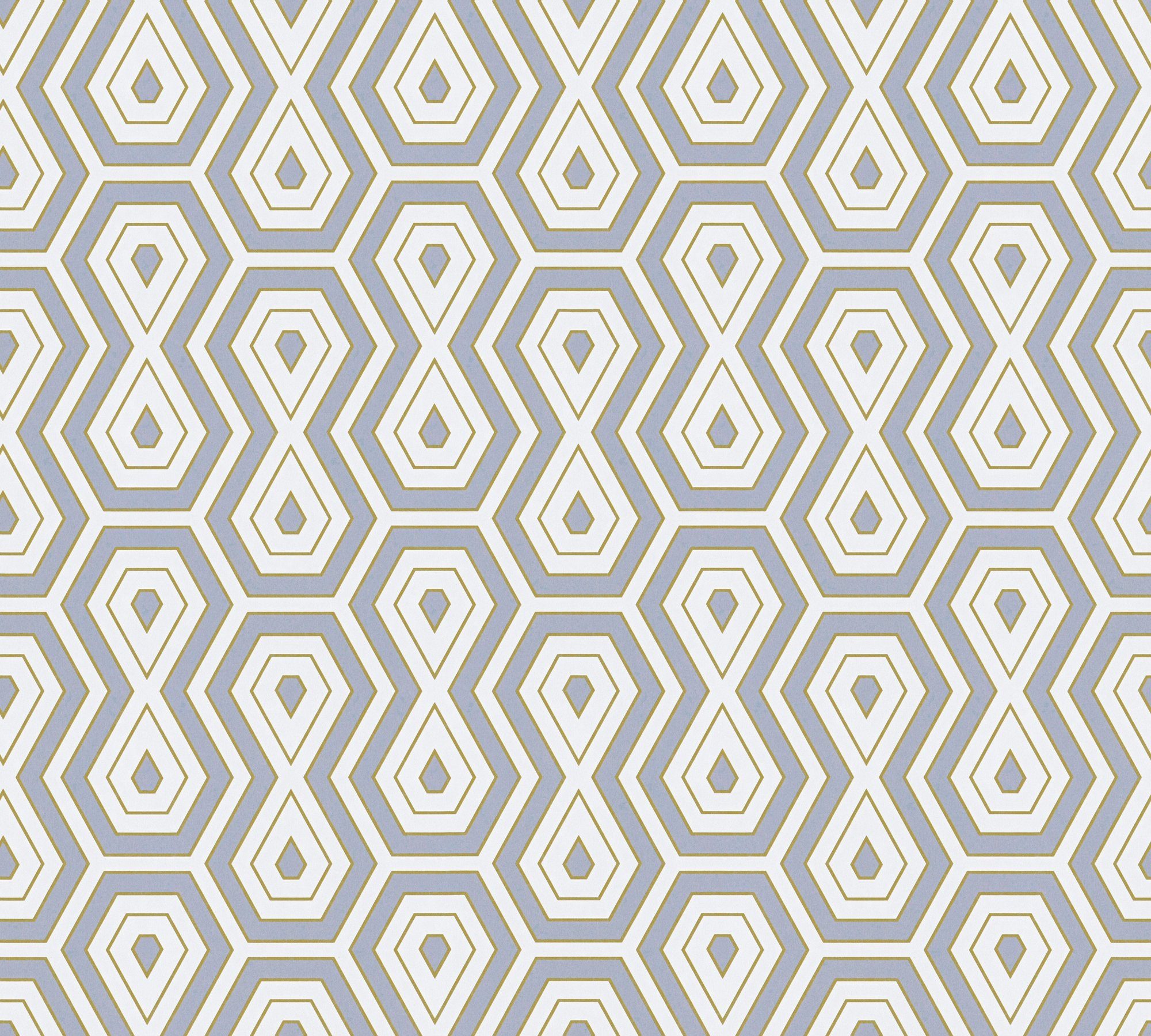 Architects Paper Vliestapete Jungle Chic, glatt, grafisch, Retro, geometrisch, Geometrische Tapete Retro Vintage Tapeten Wohnzimmer Schlafzimmer Flur