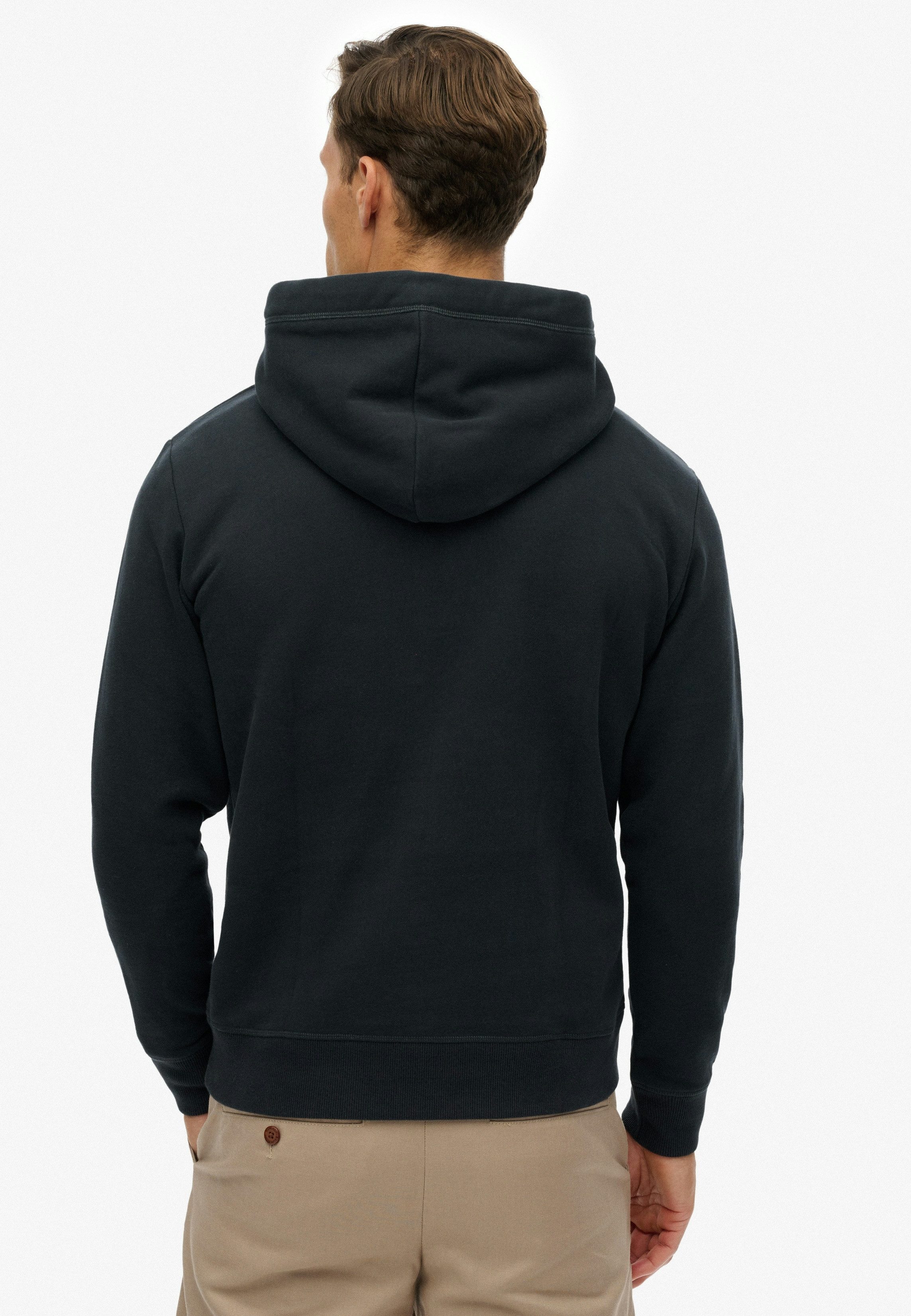 Superdry Kapuzensweatshirt Essential Logo Classic Hood Baumwollmischung, loose fit