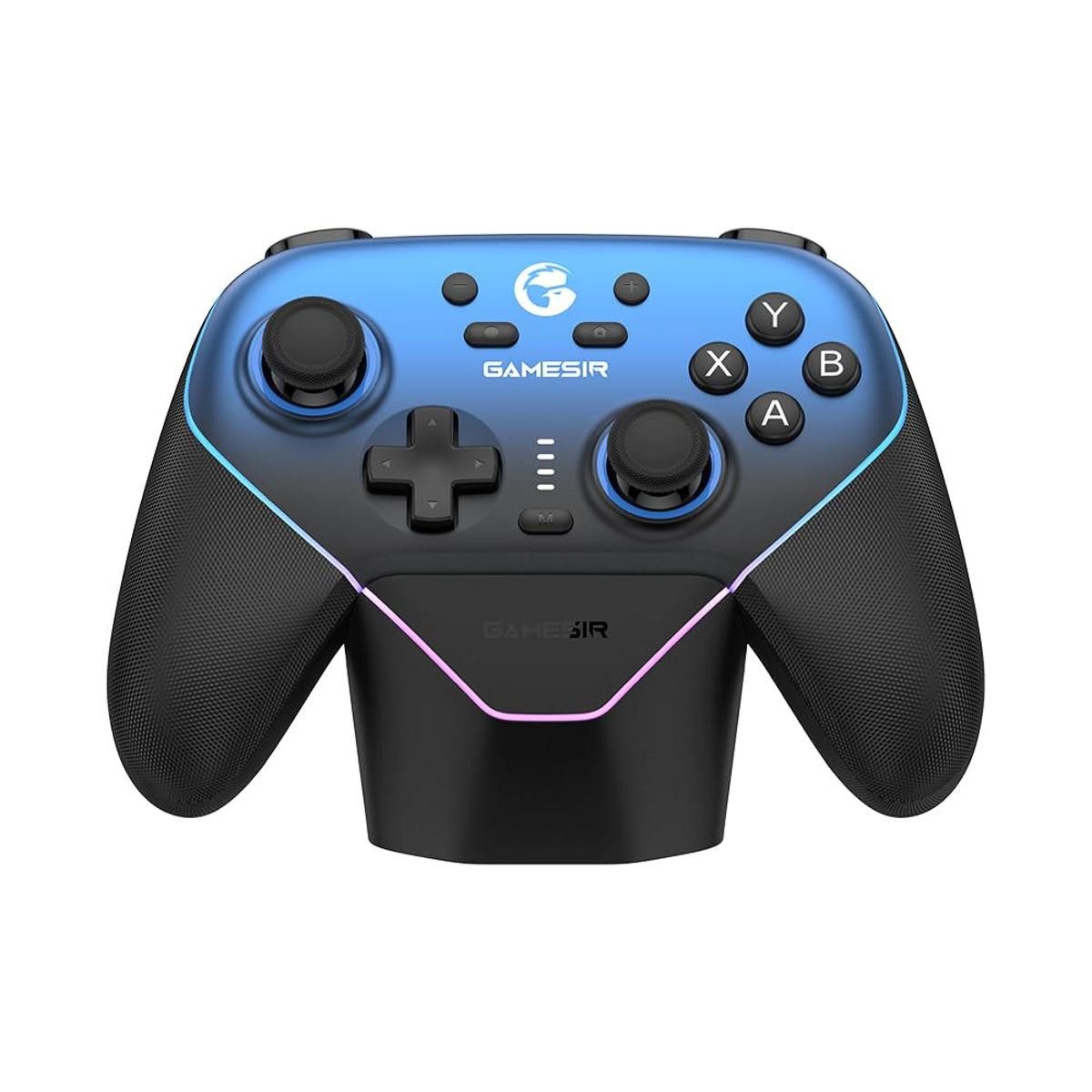 Gamesir GameSir Super Nova kabelloser Controller + Ladestation Nightfall Blue Nintendo-Controller