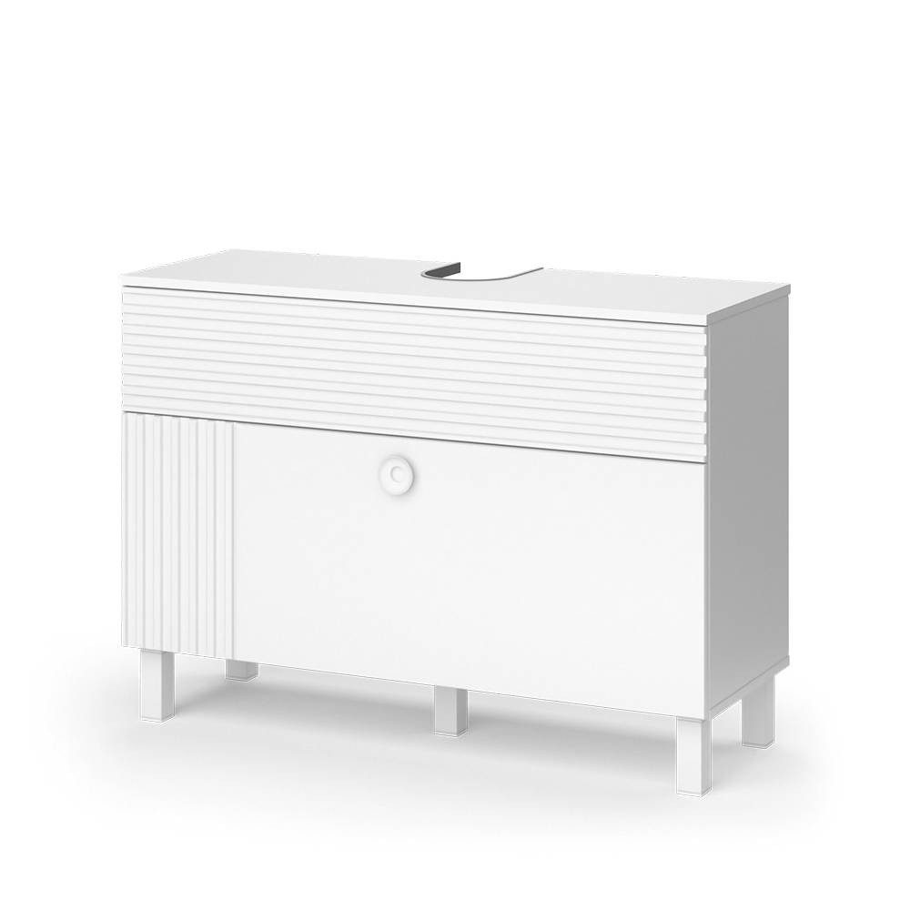 Vicco Sola, Weiß, 100.2 x 72.4 cm mit 2 Schubladen (1-St)