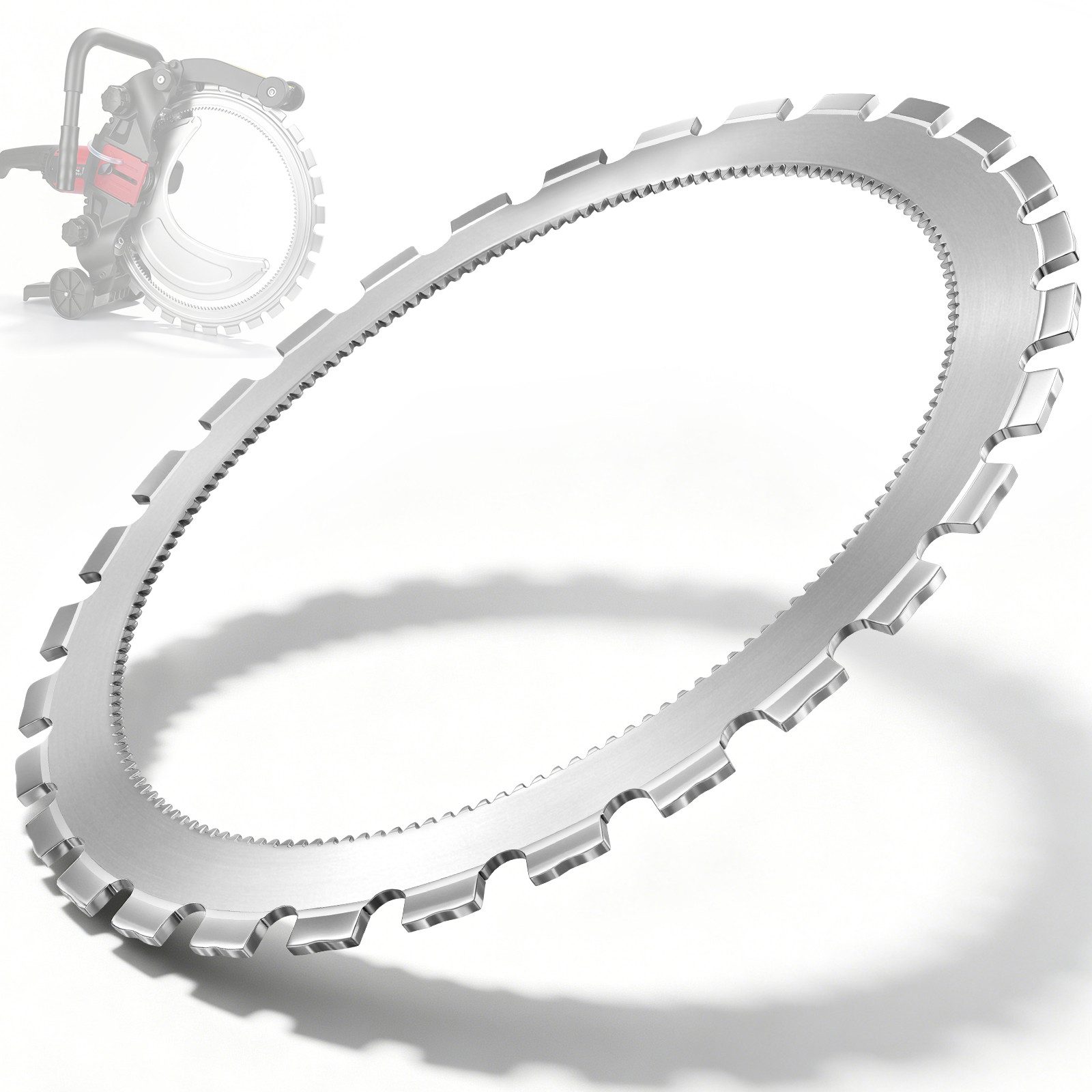 XIIW Steinschneidemaschine 408mm Betonringsägen Ersatzblatt Diamant-Ringsägeblatt für Ringsägen, 300 mm Schnitttiefe, 16-Zoll Ringsägeblatt, zum Schneiden von Ziegeln, Beton und anderen harten Materialien