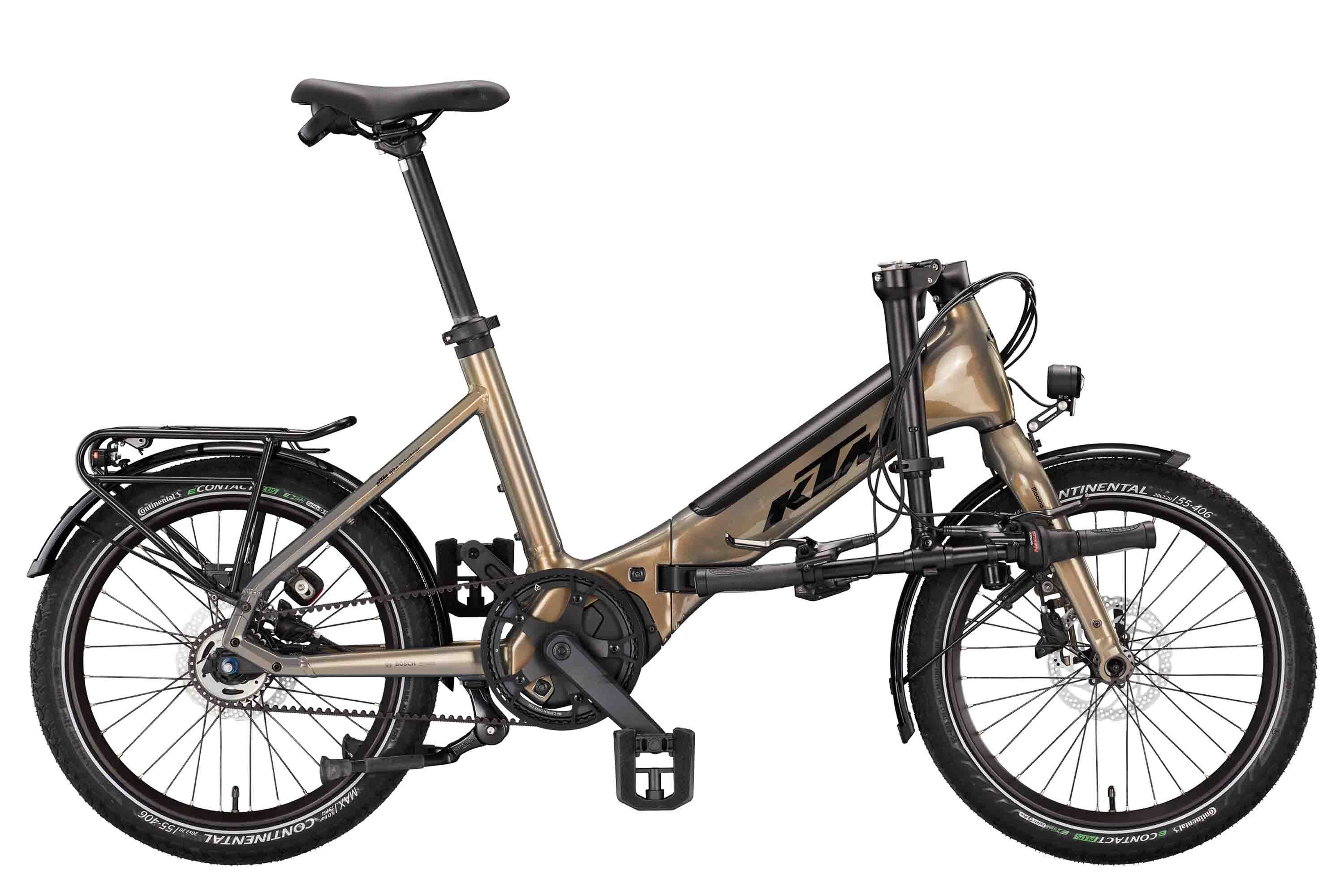 KTM E-Bike KTM Macina Fold 20 500 Wh grün 2026, 5 Gang SHIMANO Nexus 5 Disc CL 32H 135-10, Nabenschaltung, Bosch Performance Line PX smart System, 500 Wh