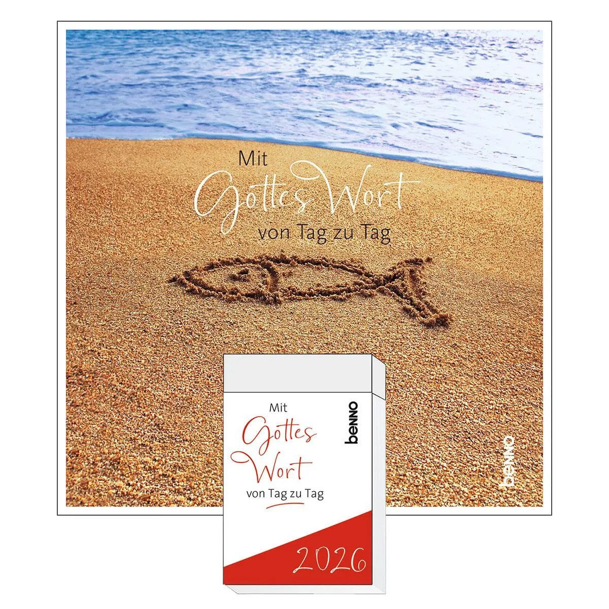 St. Benno Verlag Wandkalender Mit Gottes Wort von Tag zu Tag 2026