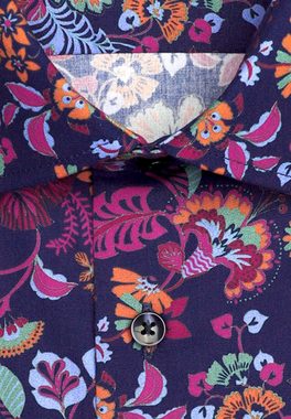 seidensticker Businesshemd Regular Regular Langarm Kentkragen Floral