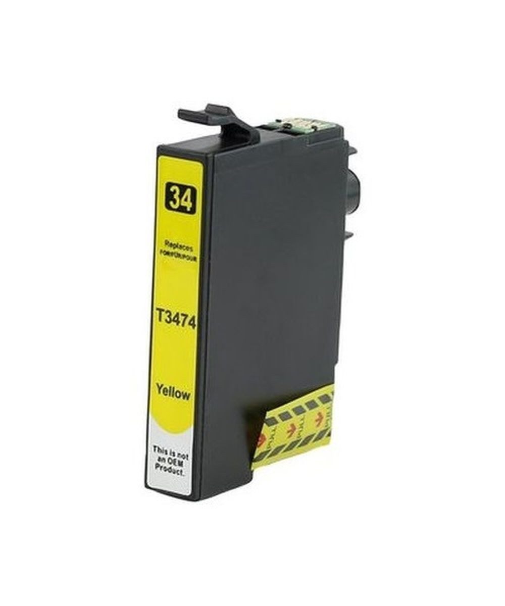 inkpro Druckerpatronen T34 XL kompatibel mit Epson 34XL Tintenpatrone (T3471, T3472, T3473, T3474 für Epson WorkForce Pro WF-3720 DW, WF-3720 DWF, WF-3725 DWF, XL Füllmengen: Black 30 ml / Cyan, Magenta und Yellow je 14 ml)