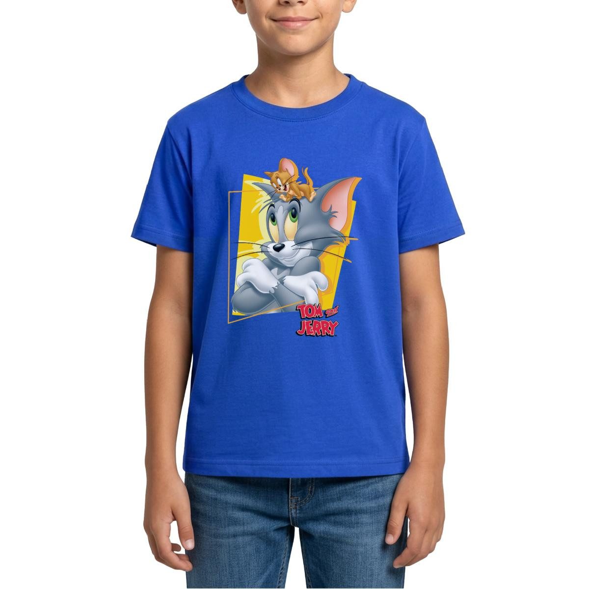 T-Shirt Tom Und Jerry Portrait Teenager T-Shirt