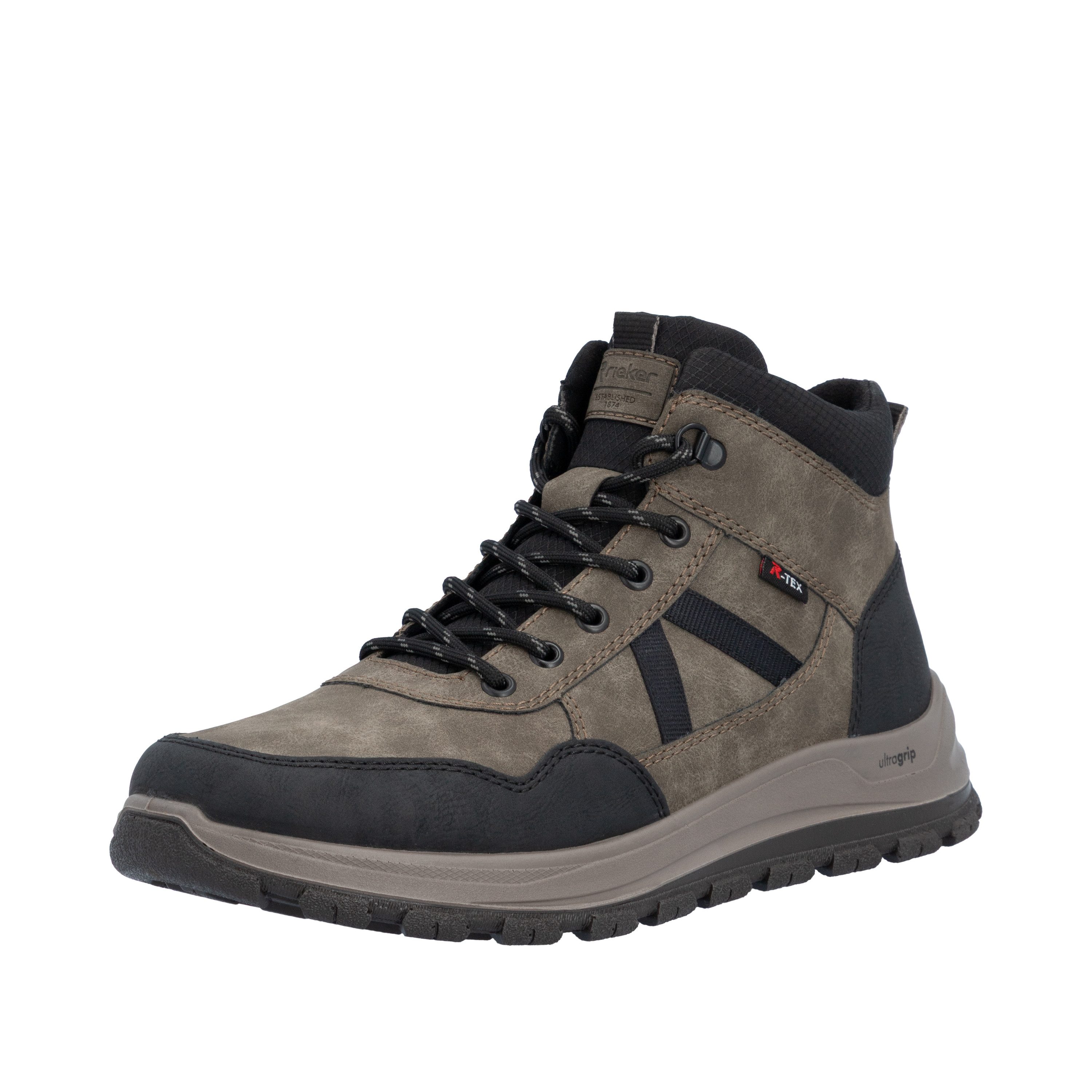 Rieker Winterboots Schnürboots, Outdoorboots mit TEX-Membran und ultragrip-Laufsohle