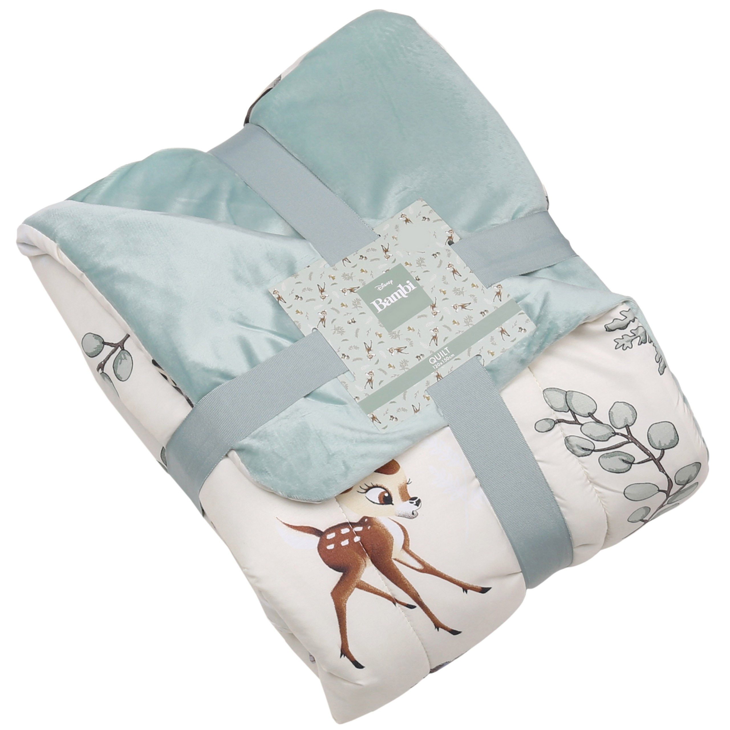 Disney Stubenbett Disney Kinderdecke, Mint-Creme Decke 120x150cm