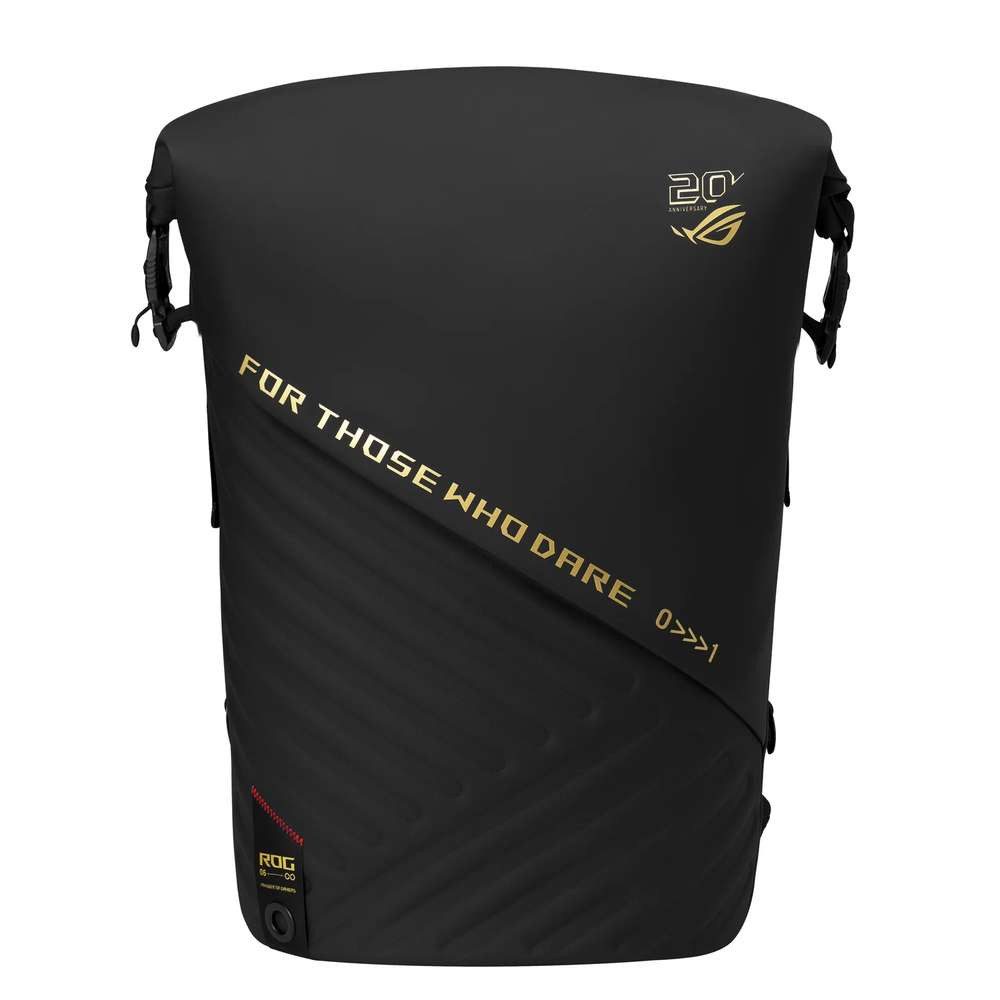 Asus Notebook-Rucksack ASUS ROG SLASH Backpack Edition 20 Rucksack Rolltop-Rucksack Schwarz