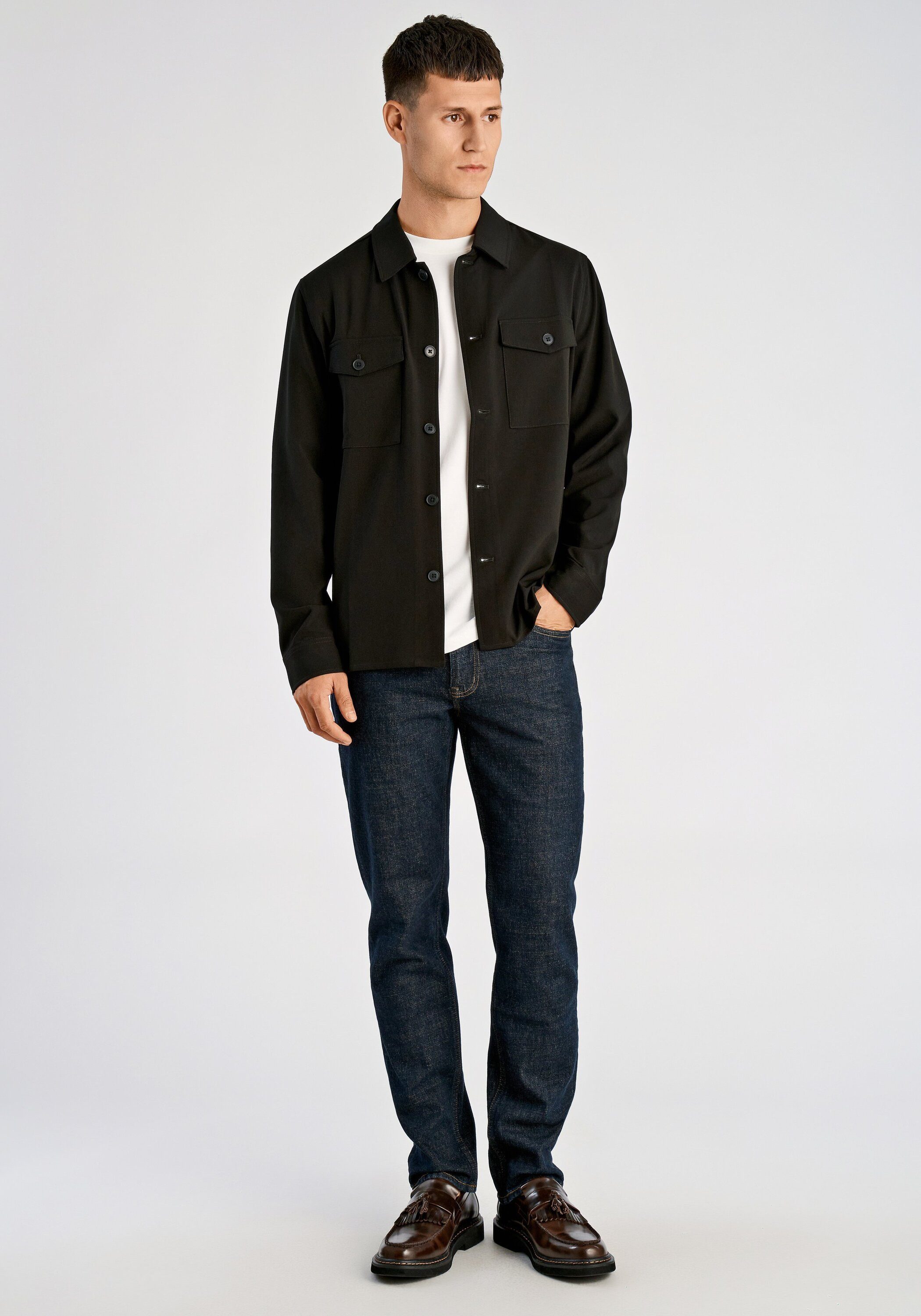 JUNK de LUXE Outdoorhemd Hemdjacke Relaxed Fit