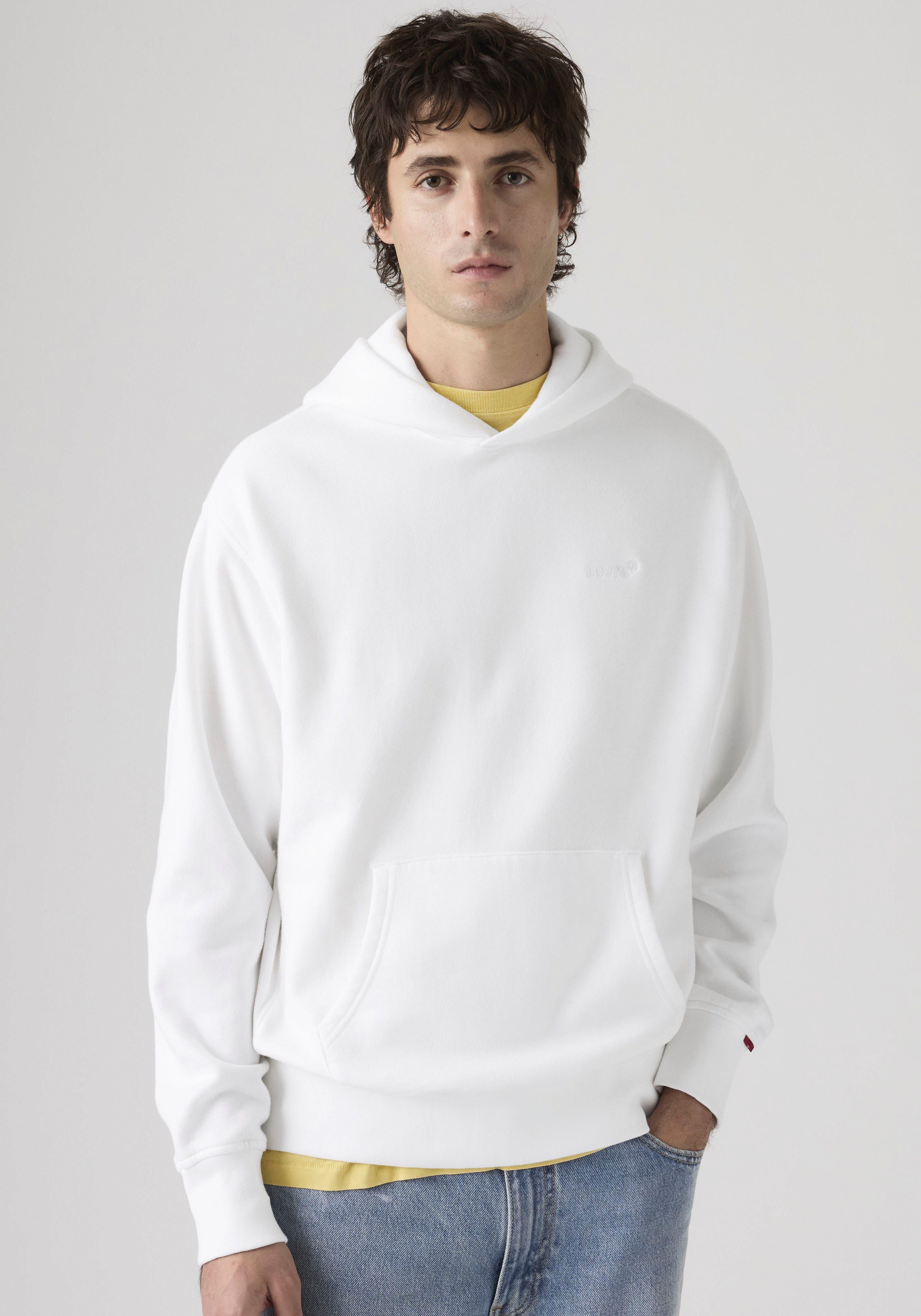 Levi's® Hoodie THE AUTHENTIC HOODIE mit kleiner Ton-in-Ton Logostickerei au günstig online kaufen