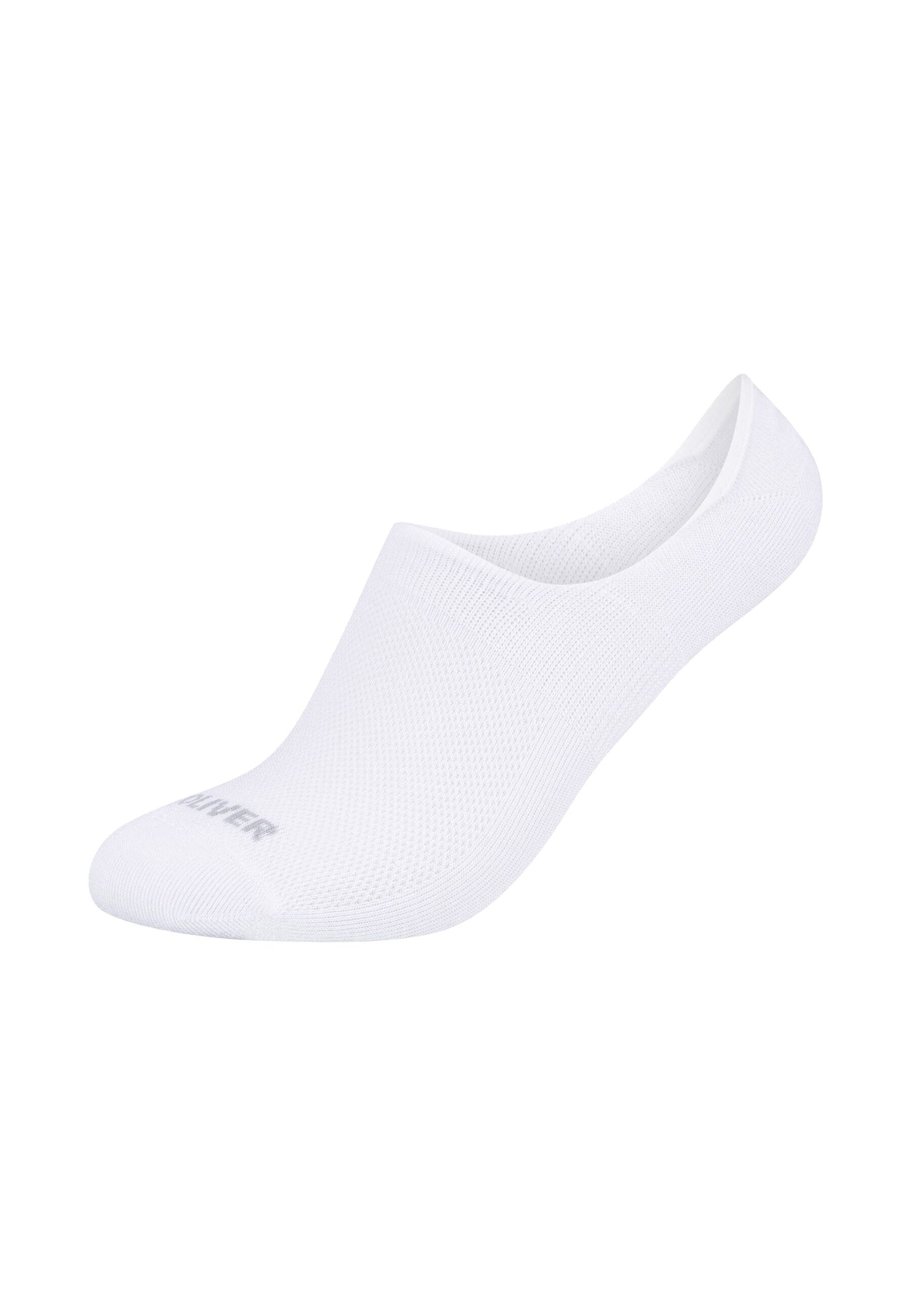 s.Oliver Füßlinge 4er Pack 4er Pack weiche Bambusfaser und Mesh-Belüftung