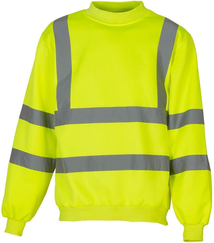 YOKO Sweatshirt Fluo Sweatshirt - HiVis Sicherheitssweatshirt