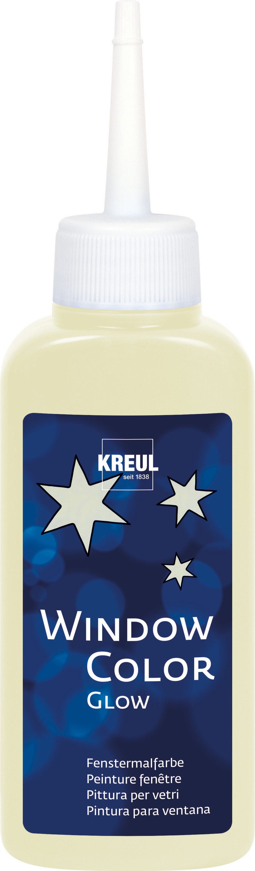 Kreul Fenstersticker Fenstermalfarbe Window Color Gelb, günstig online kaufen