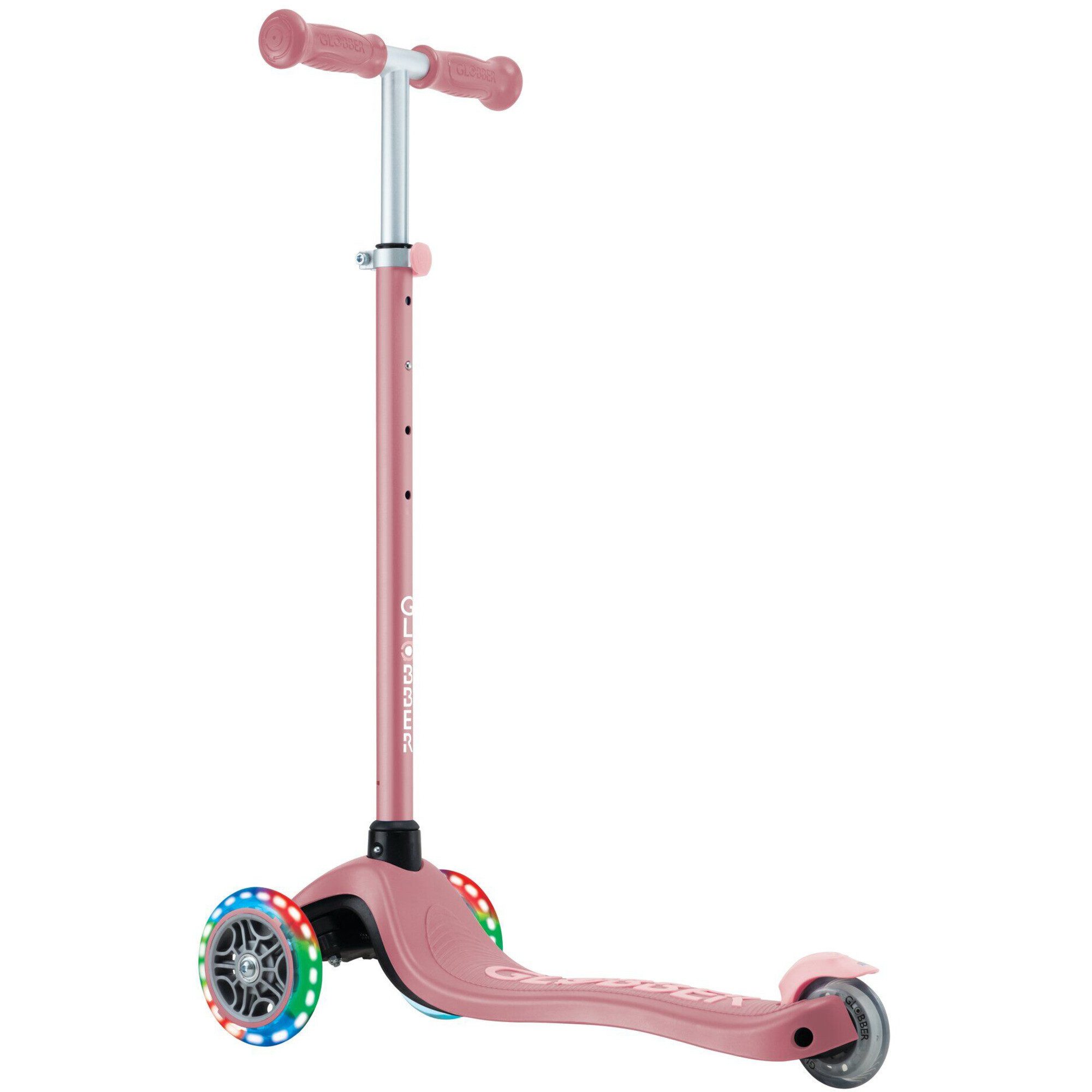Globber Scooter GLOBBER Primo Plus Lights inkl. Helm, Scooter