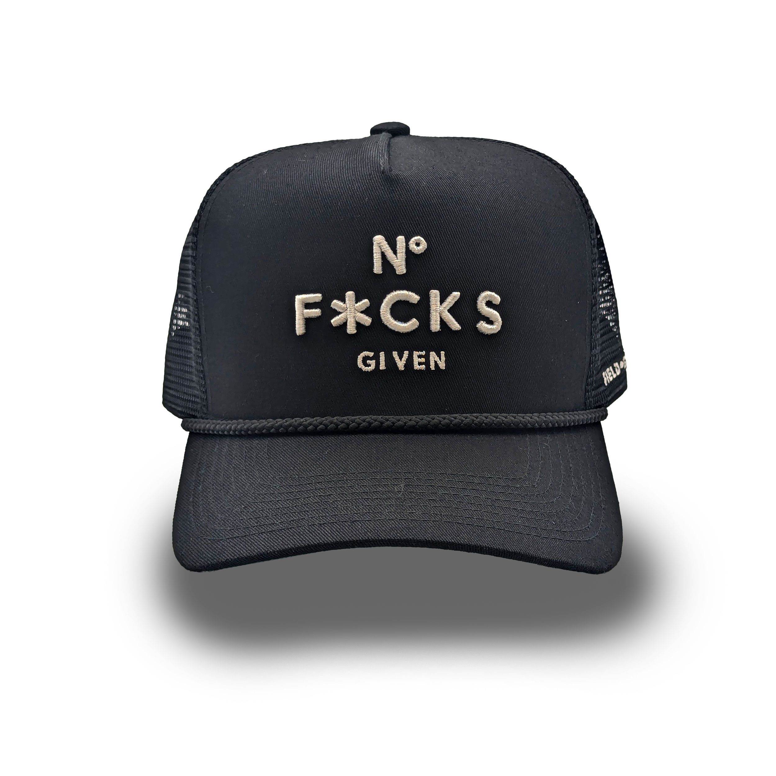 Trucker Cap Field Grade No Fucks Given Trucker Cap Twill Mesh