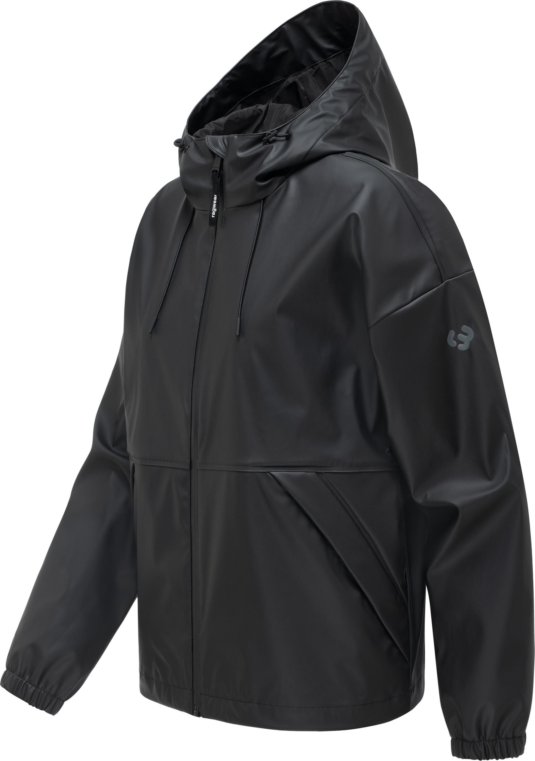 Ragwear Regenjacke Cezzy Rainy Wasserdichte Übergangsjacke mit Kapuze – Bild 2 von 5