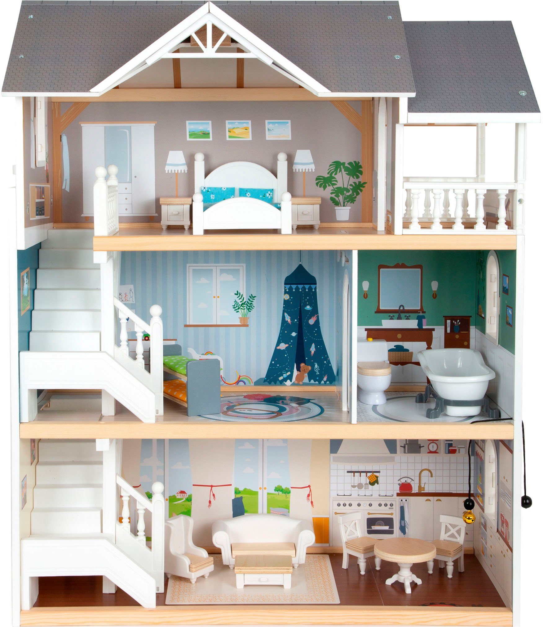Small Foot Puppenhaus Puppenhaus Stadtvilla günstig online kaufen