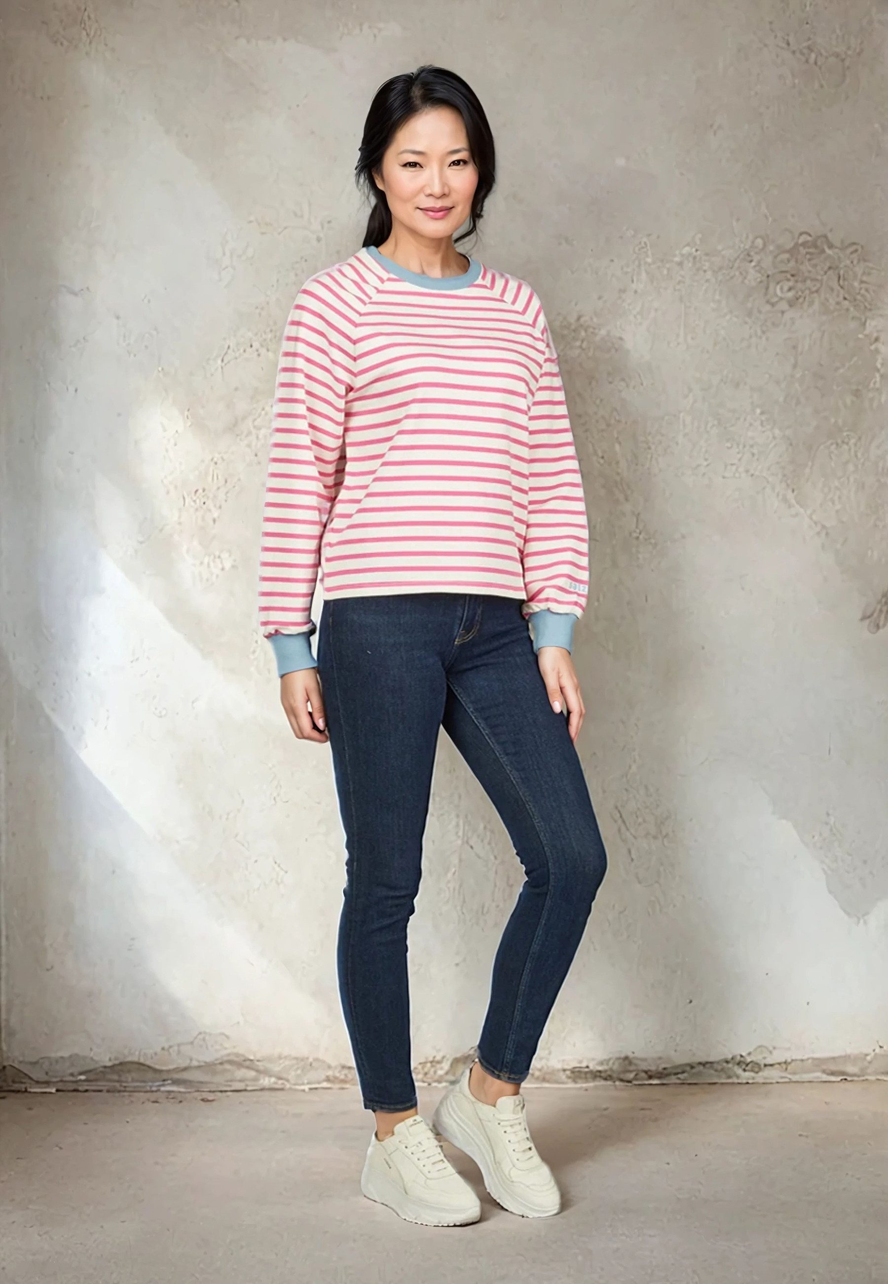 salzhaut Sweatshirt UNSEBULK Damen Gerade günstig online kaufen