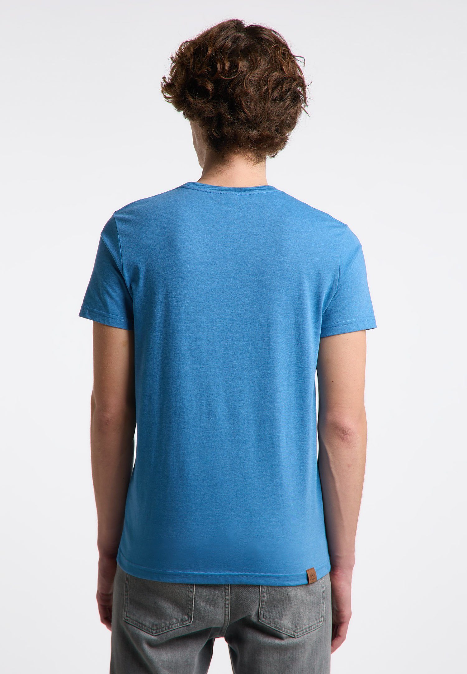 T-Shirt NEDIE Mode Ragwear Vegane BLUE & Nachhaltige