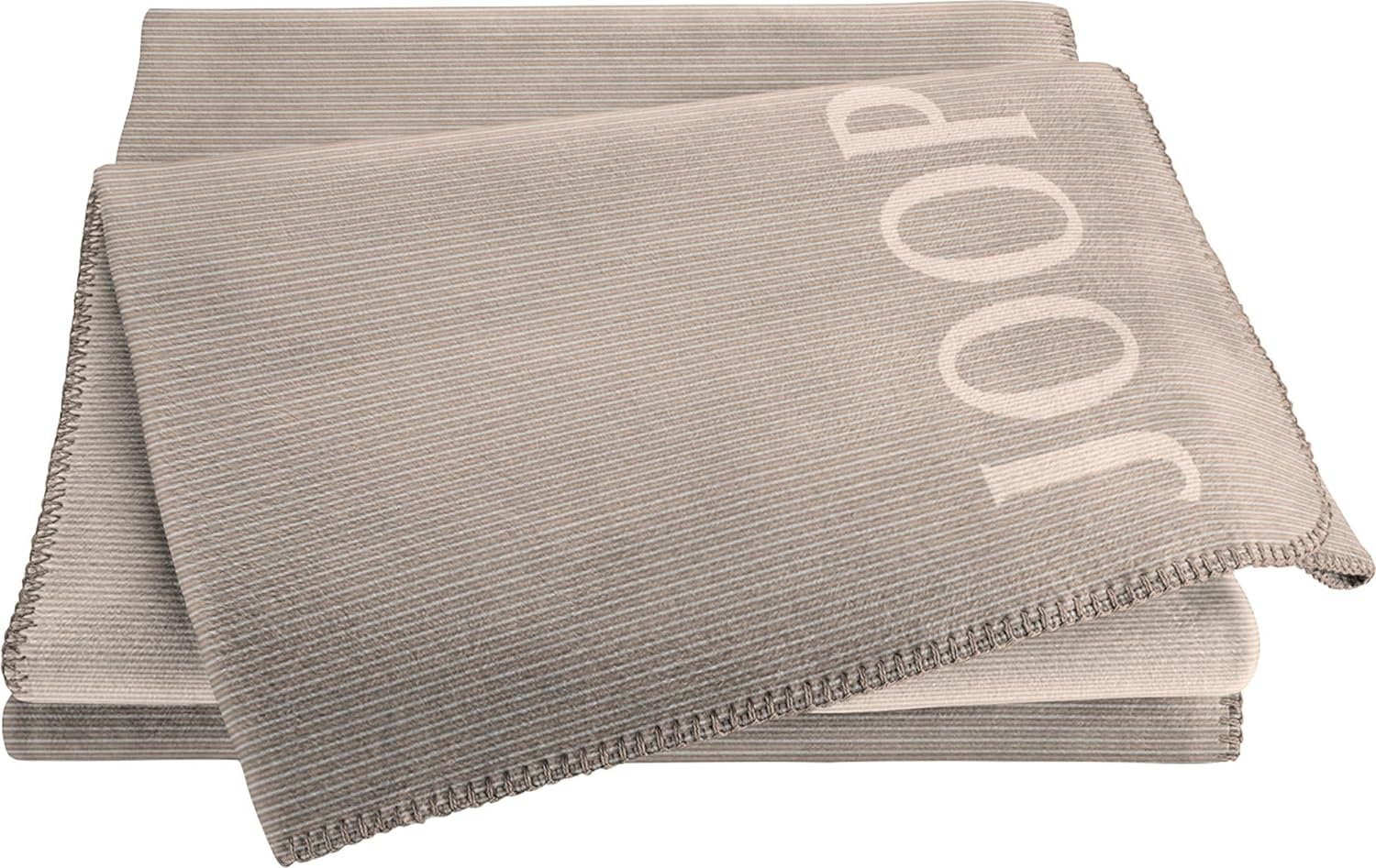 Tagesdecke JOOP! TOUCH Plaid / Decke Sand-Natur 220 x 240cm, JOOP!