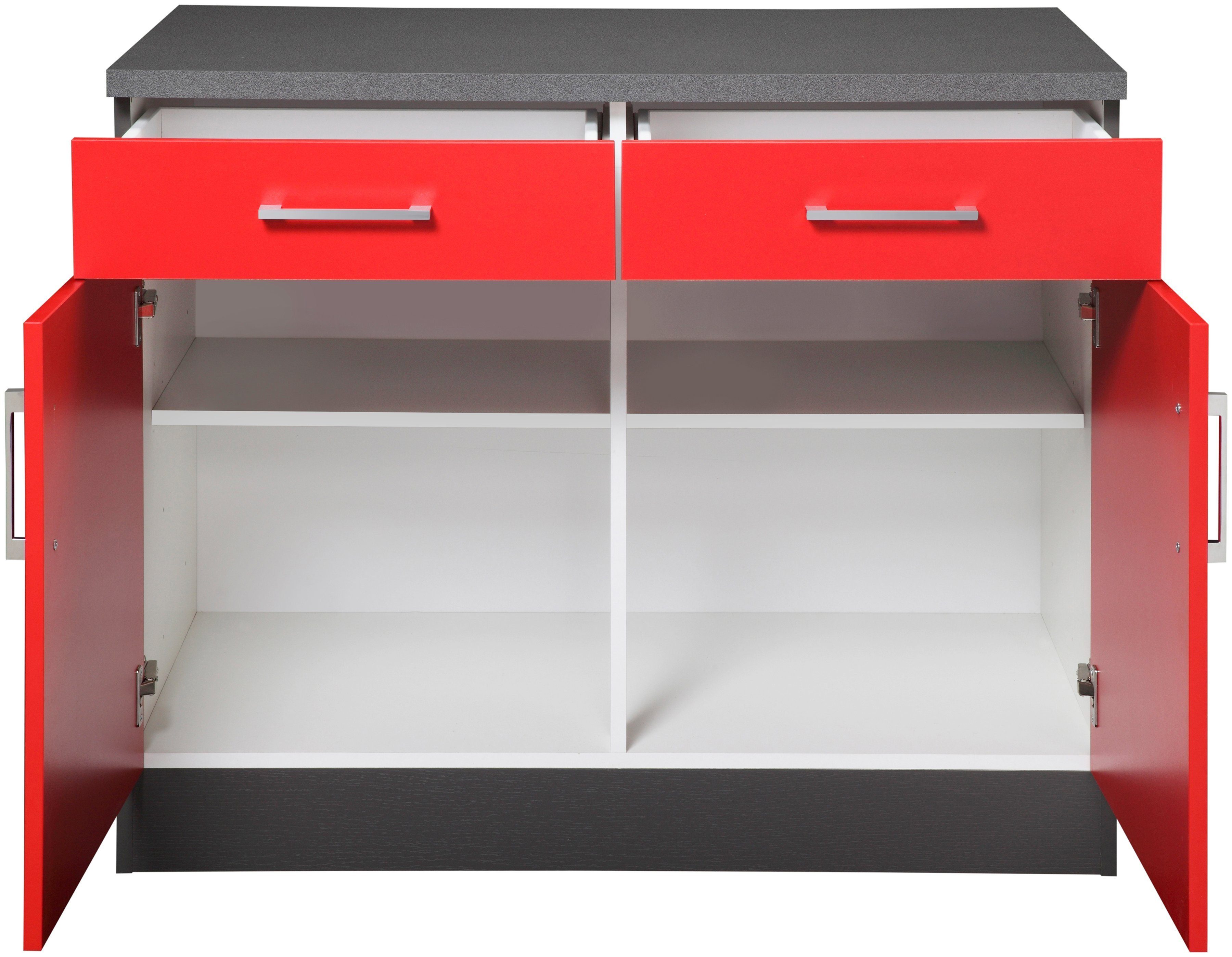 KOCHSTATION Unterschrank KS-Paris Breite 100 cm