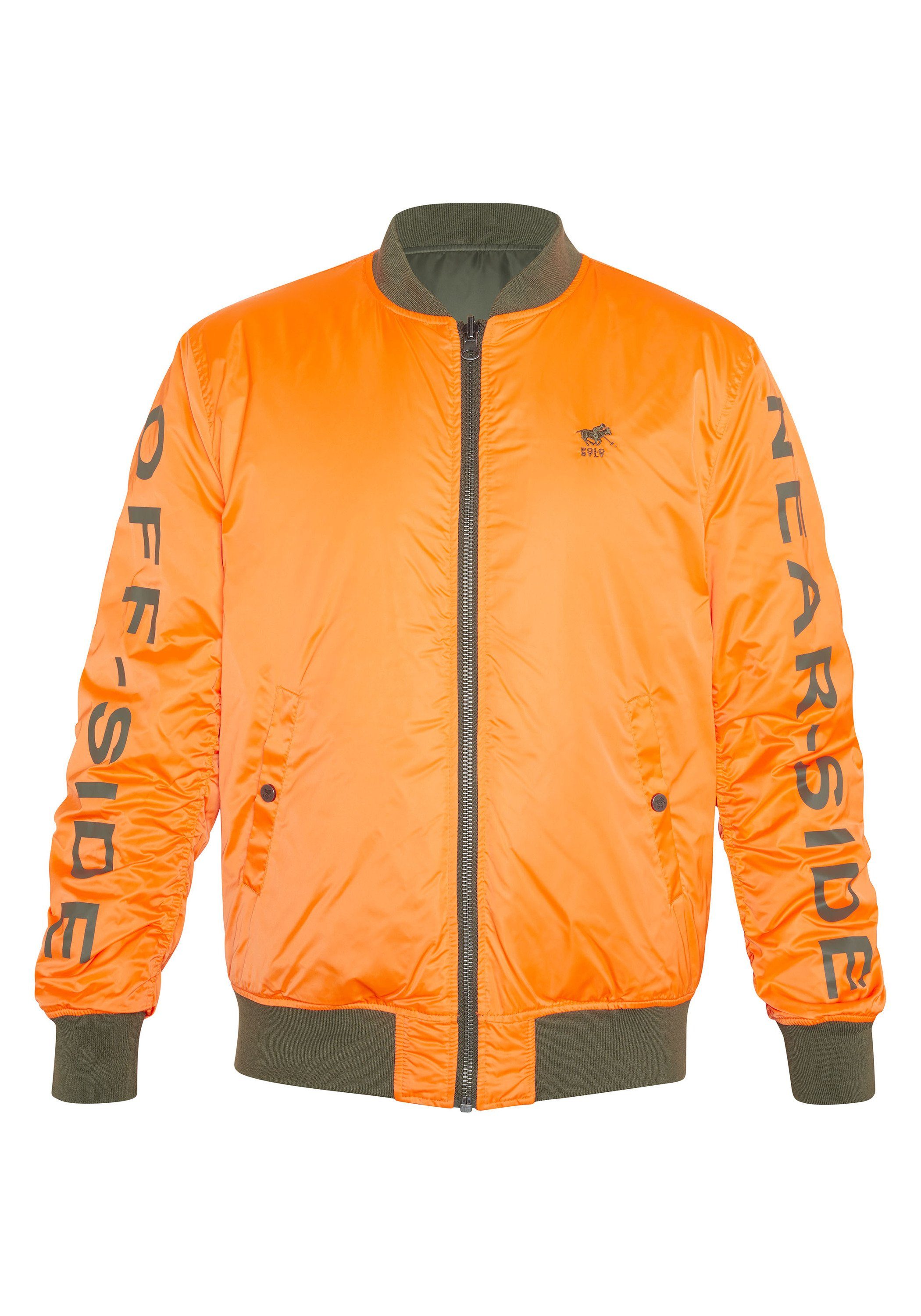 Polo Sylt Blouson im Wende-Design mit Logo-Stitching